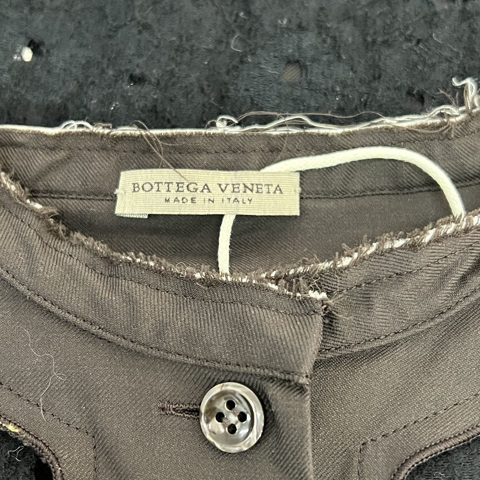 Bottega Veneta Bottega Veneta Perforated Blouse Size 38 Size XS / US 0-2 / IT 36-38 - 3 Thumbnail