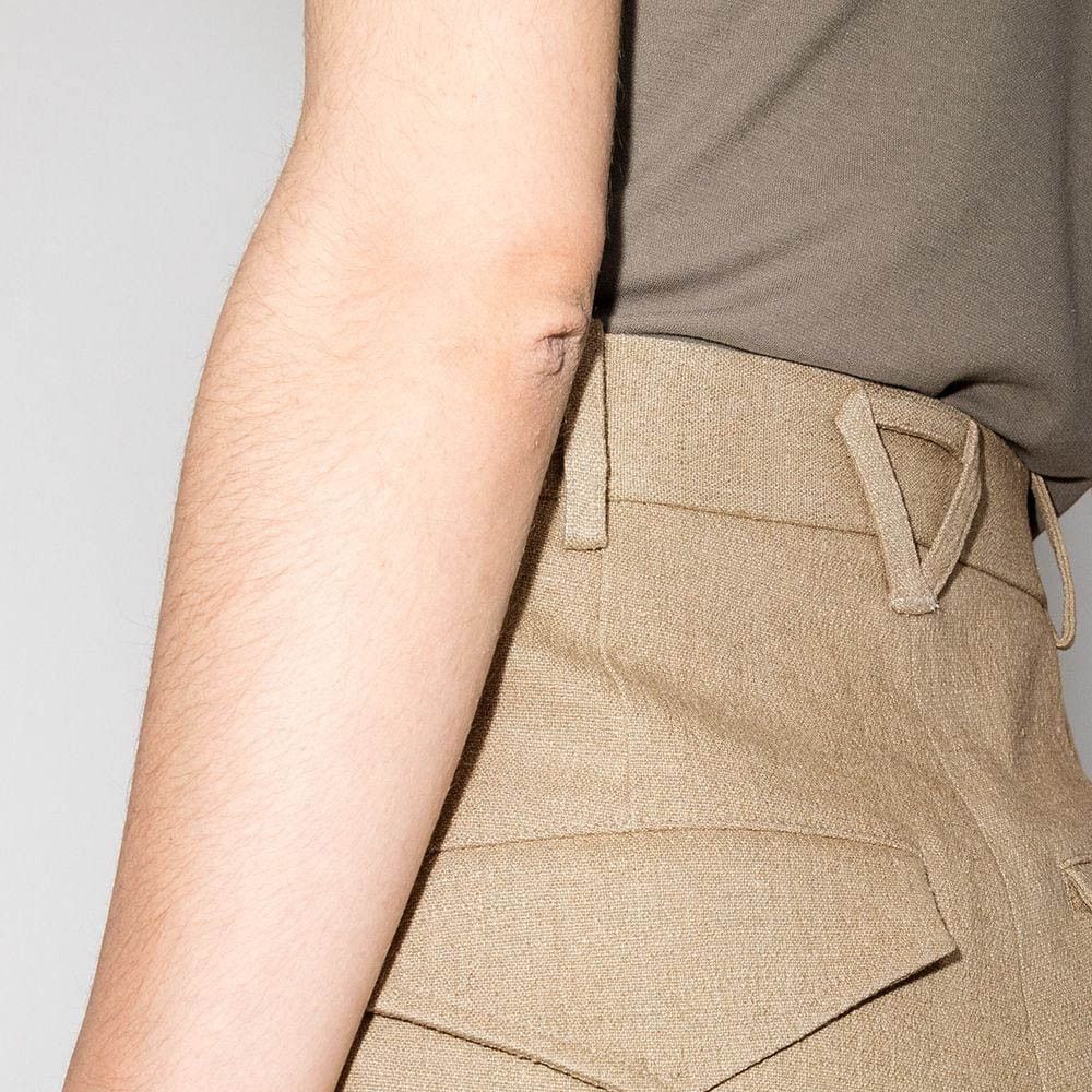 Bottega Veneta Bottega Veneta Beige Linen Blend Pants Size 34 Size 24" / US 00 / IT 34 - 9 Thumbnail