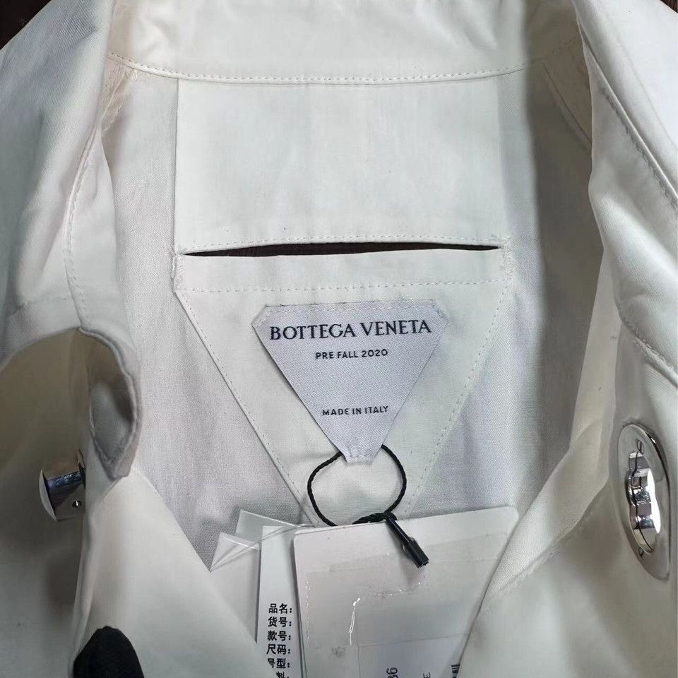 Bottega Veneta Bottega Veneta White Technical Coated Toile Dress Size 36 Size XS / US 0-2 / IT 36-38 - 3 Thumbnail