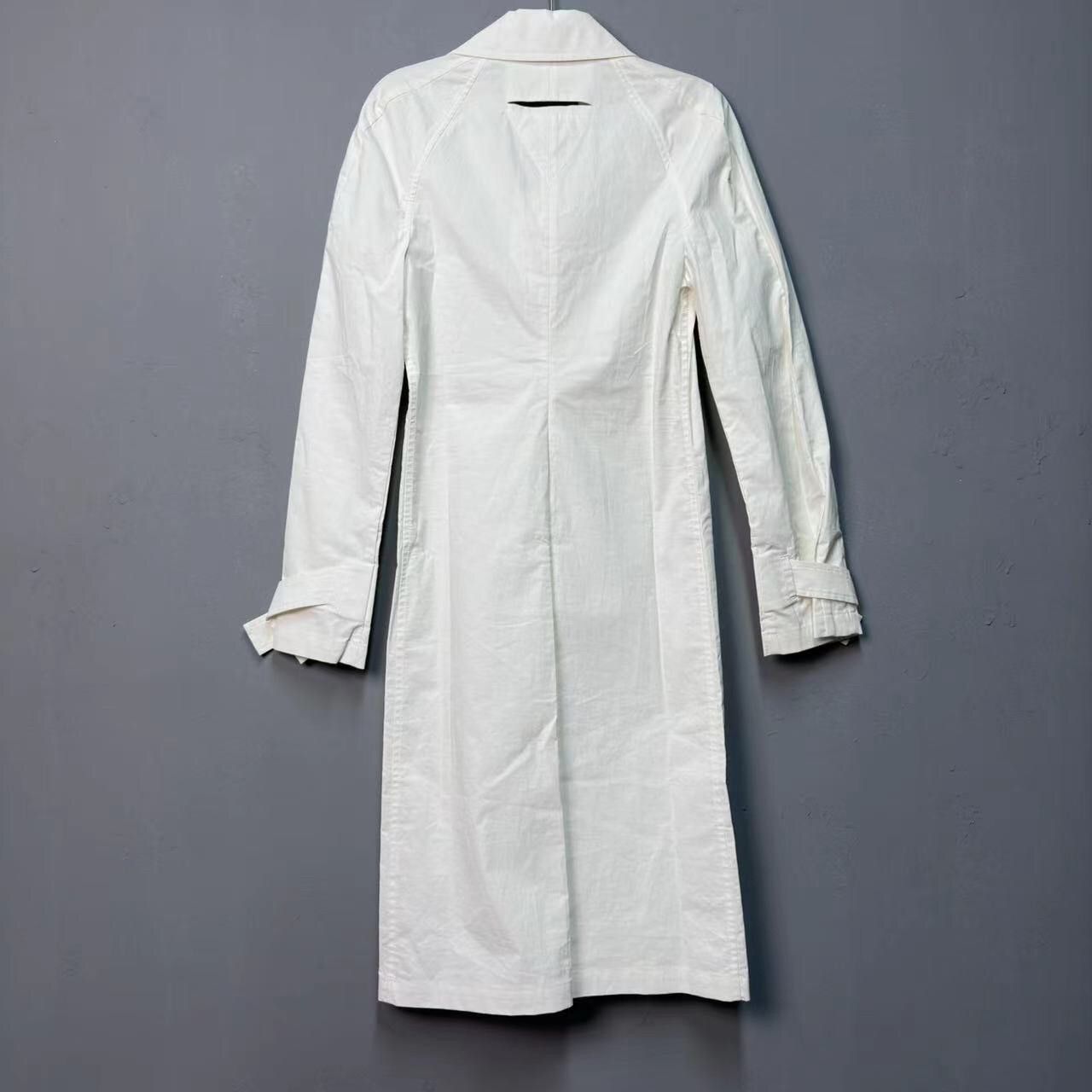 Bottega Veneta Bottega Veneta White Technical Coated Toile Dress Size 36 Size XS / US 0-2 / IT 36-38 - 2 Thumbnail