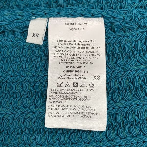 Bottega Veneta Bottega Veneta Textured Knit Cardigan Blue Size XS Size XS / US 0-2 / IT 36-38 - 4 Thumbnail