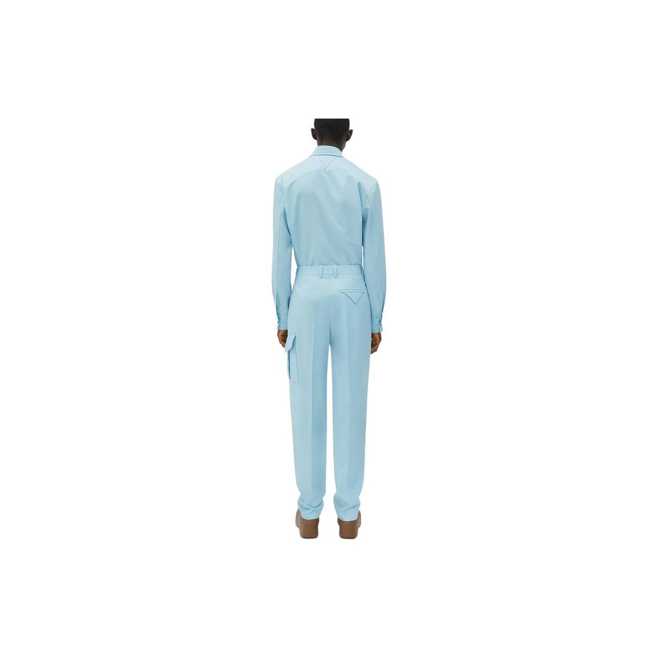 Bottega Veneta Bottega Veneta Blue Button Up Shirt Size 50 Size US M / EU 48-50 / 2 - 6 Thumbnail