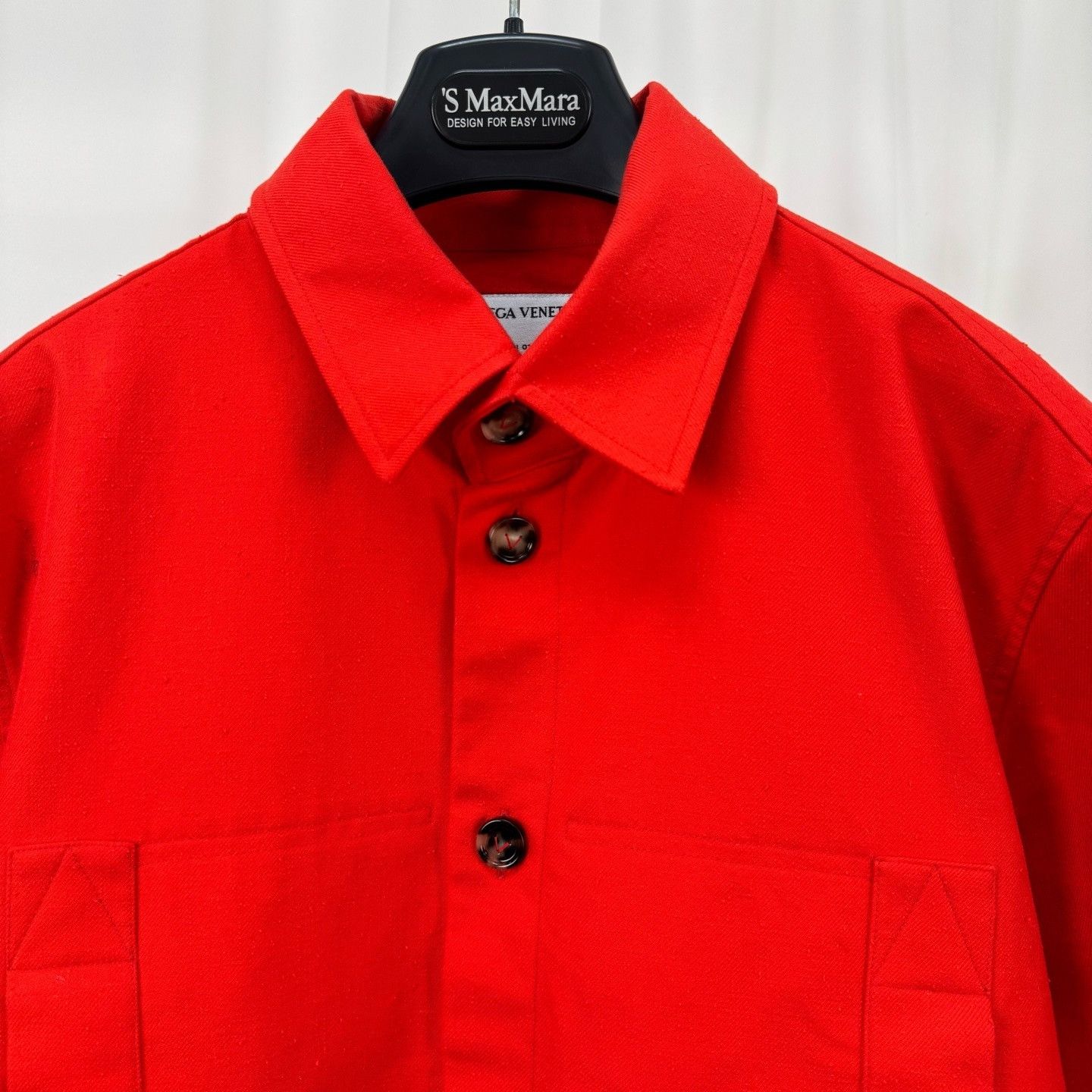 Bottega Veneta Bottega Veneta Red Short Sleeve Shirt Size 46 Size US S / EU 44-46 / 1 - 6 Thumbnail