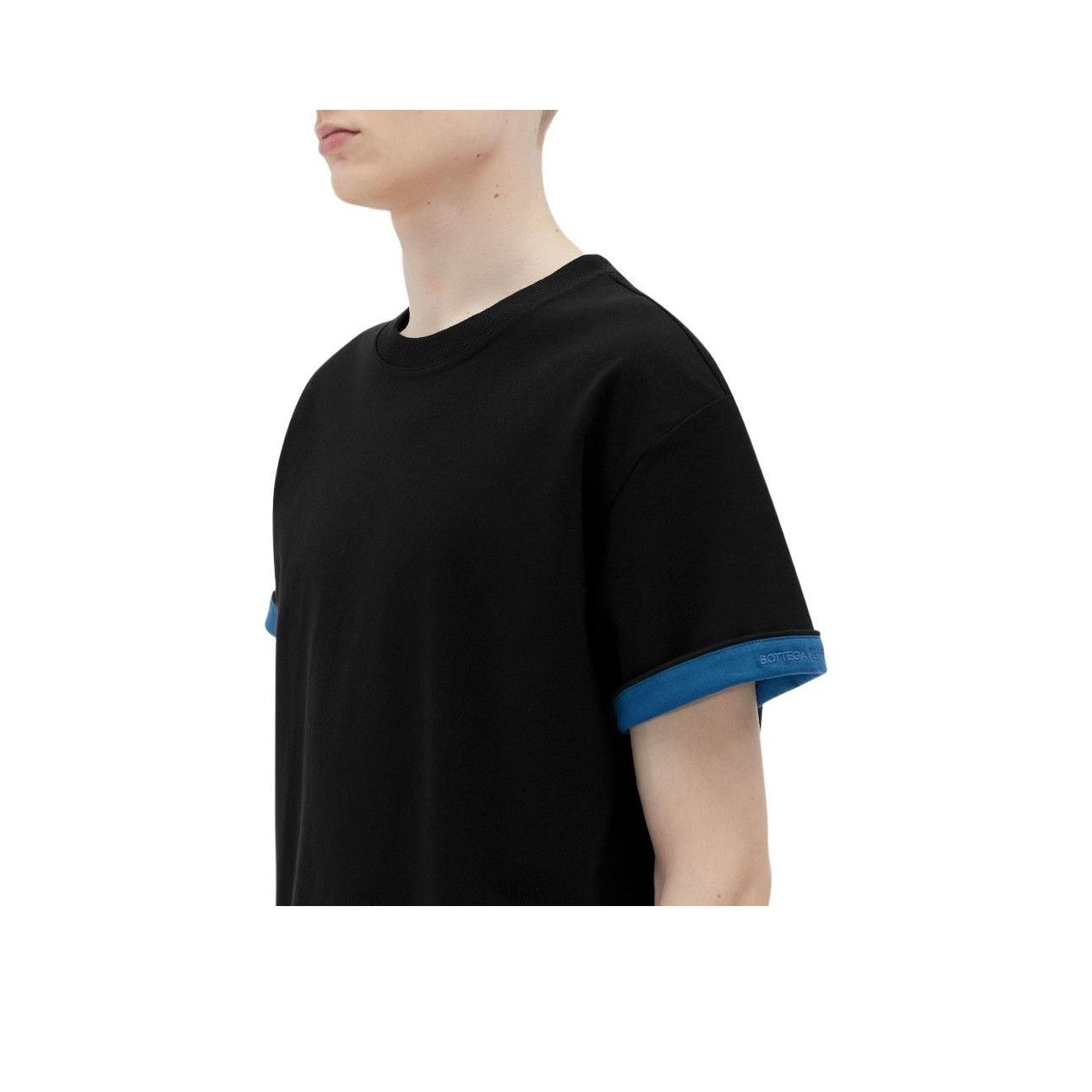 Bottega Veneta Bottega Veneta Contrast Trim T-Shirt Size L Size US L / EU 52-54 / 3 - 10 Thumbnail