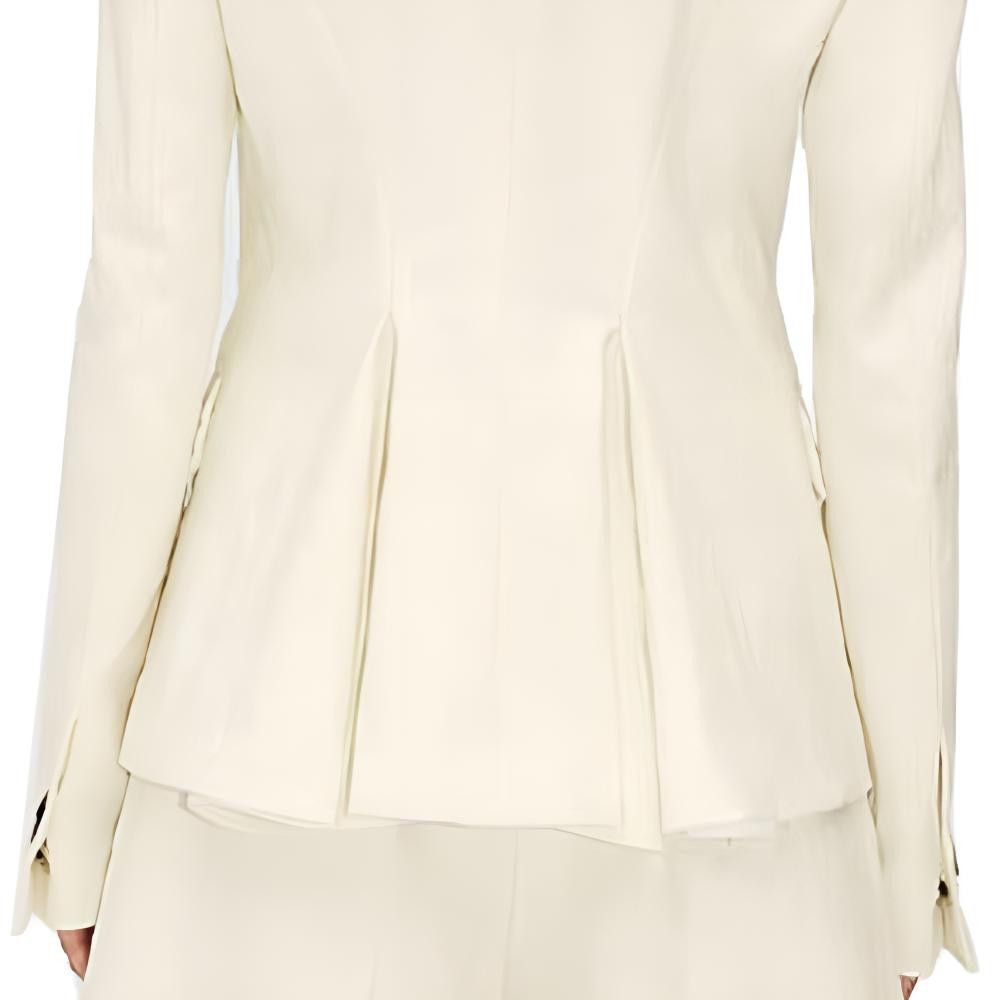 Bottega Veneta Bottega Veneta Linen Scoop Neck Blazer Size IT 36 Size XS / US 0-2 / IT 36-38 - 12 Thumbnail