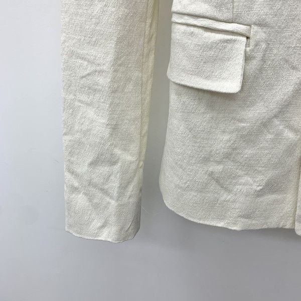 Bottega Veneta Bottega Veneta Linen Scoop Neck Blazer Size IT 36 Size XS / US 0-2 / IT 36-38 - 6 Thumbnail