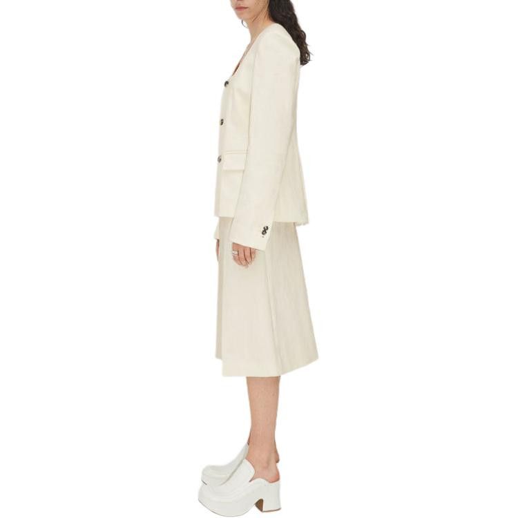 Bottega Veneta Bottega Veneta Linen Scoop Neck Blazer Size IT 36 Size XS / US 0-2 / IT 36-38 - 10 Thumbnail