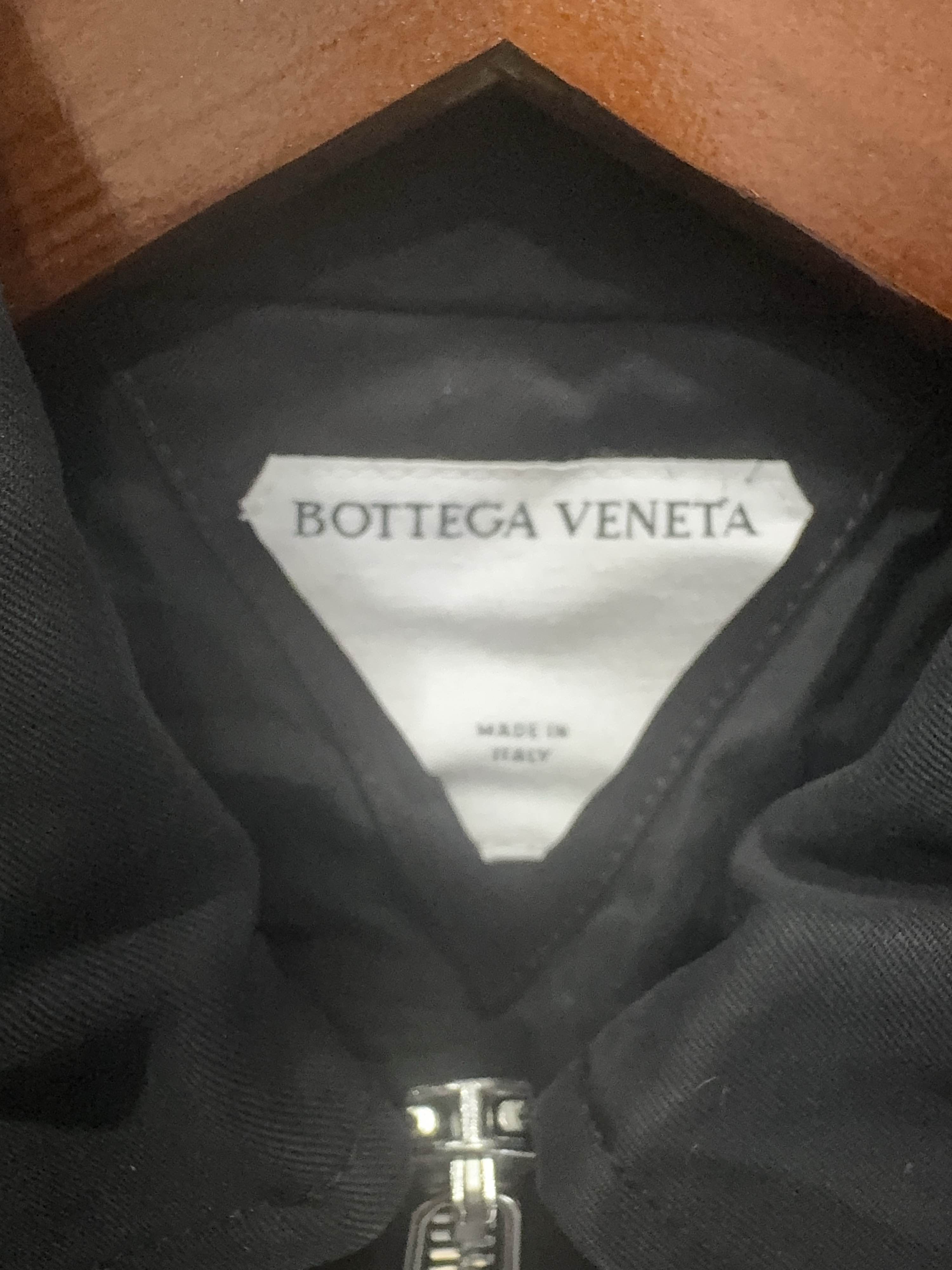 Bottega Veneta Bottega Veneta Black Cotton Zip Jacket Size 34 Size XXS / US 00 / IT 34 - 3 Thumbnail