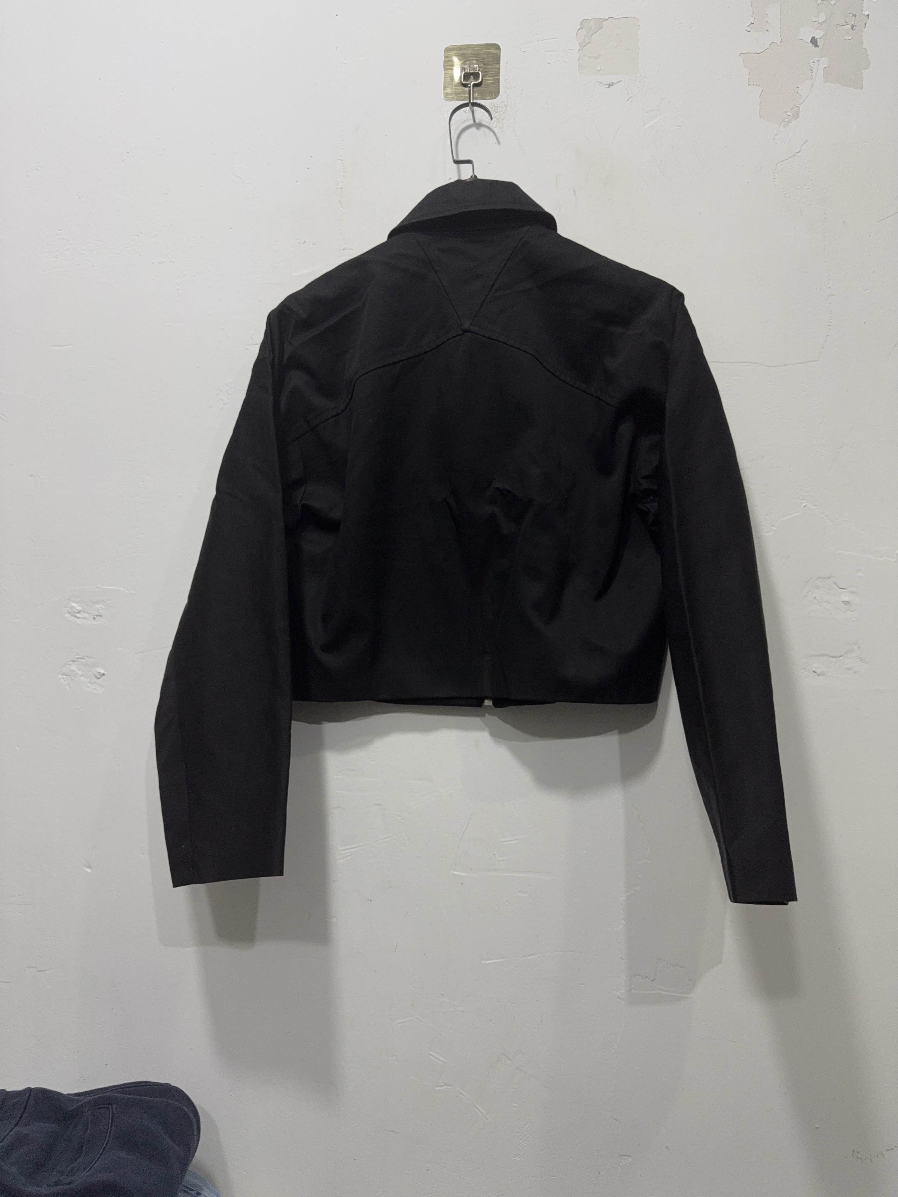 Bottega Veneta Bottega Veneta Black Cotton Zip Jacket Size 34 Size XXS / US 00 / IT 34 - 2 Thumbnail