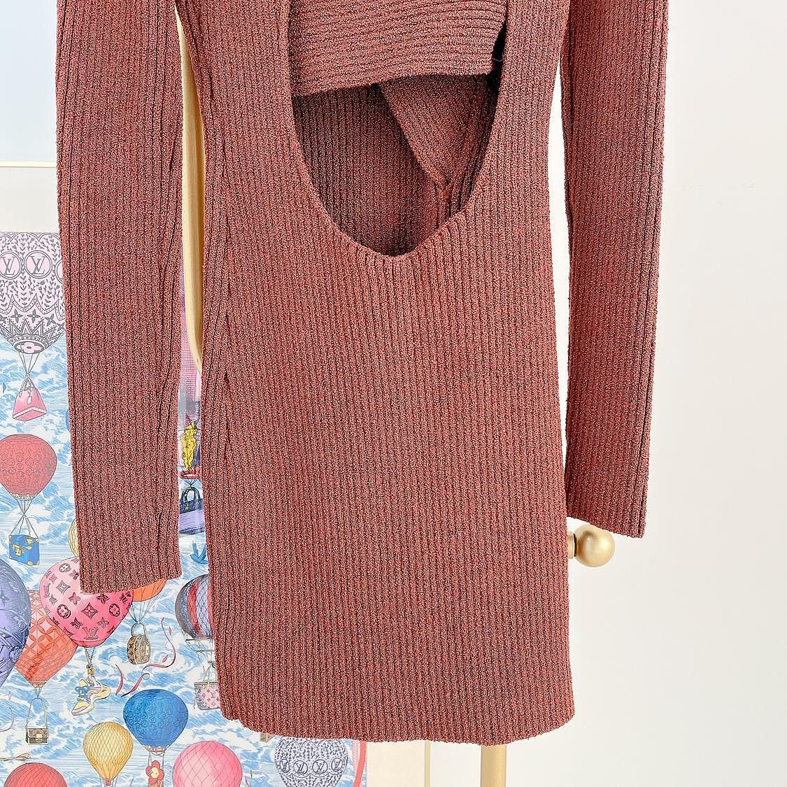Bottega Veneta Bottega Veneta Silk Blend Knit Mini Dress Size 38 Size XS / US 0-2 / IT 36-38 - 8 Thumbnail