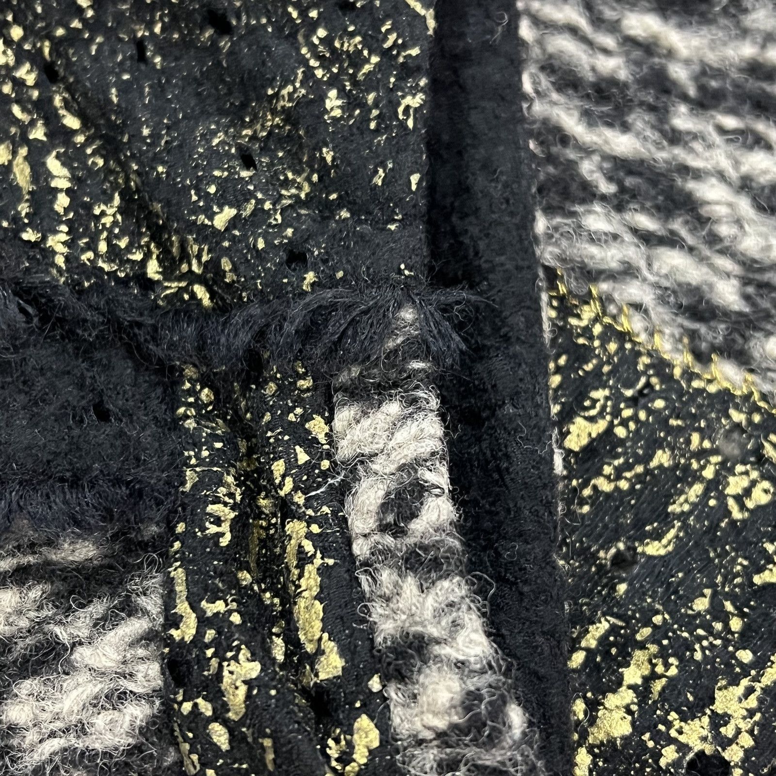 Bottega Veneta Bottega Veneta Gold Black Knit Tank Top Size 38 Size XS / US 0-2 / IT 36-38 - 6 Thumbnail