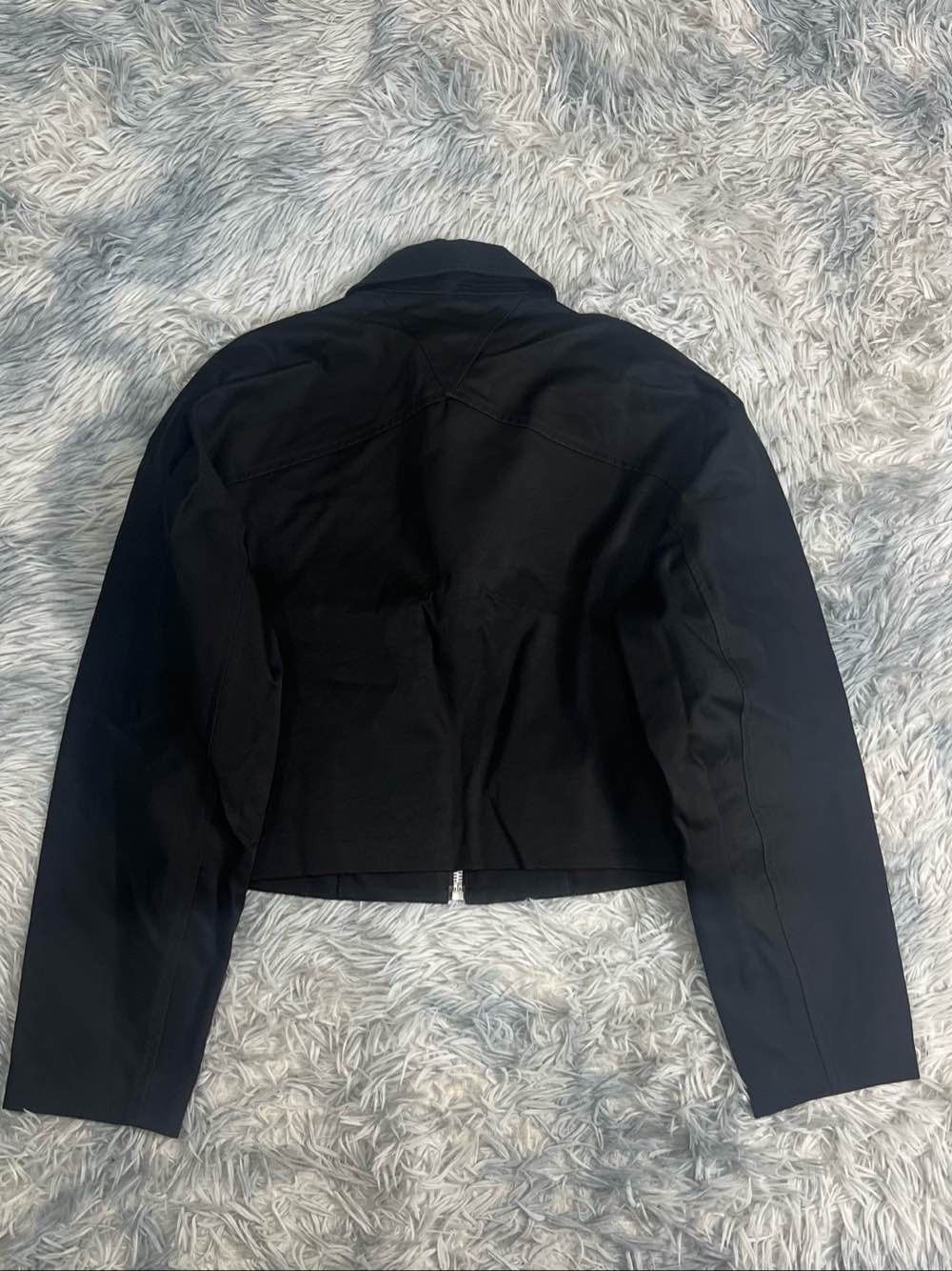 Bottega Veneta Bottega Veneta Black Cotton Zip-up Jacket Size XS Size US XS / EU 42 / 0 - 2 Thumbnail