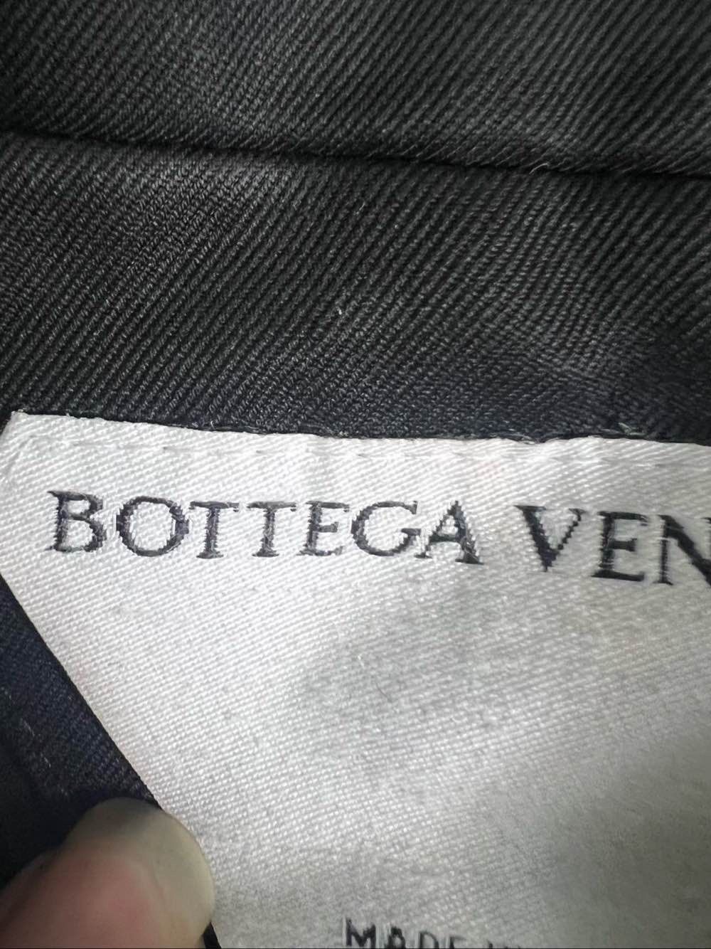 Bottega Veneta Bottega Veneta Black Cotton Zip-up Jacket Size XS Size US XS / EU 42 / 0 - 3 Thumbnail