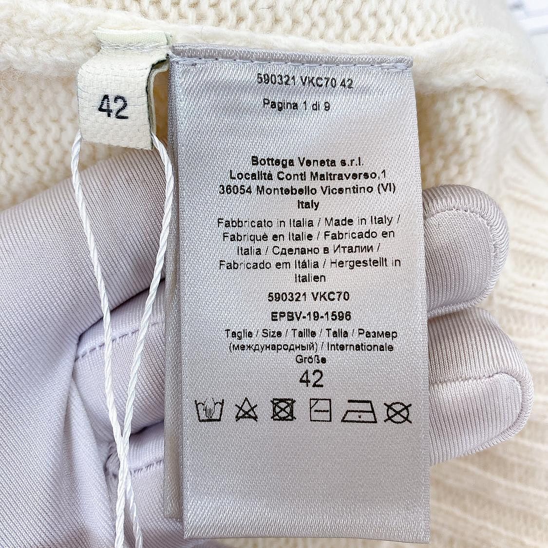 Bottega Veneta Bottega Veneta Gold Chain Sweater IT 42 Size M / US 6-8 / IT 42-44 - 4 Thumbnail