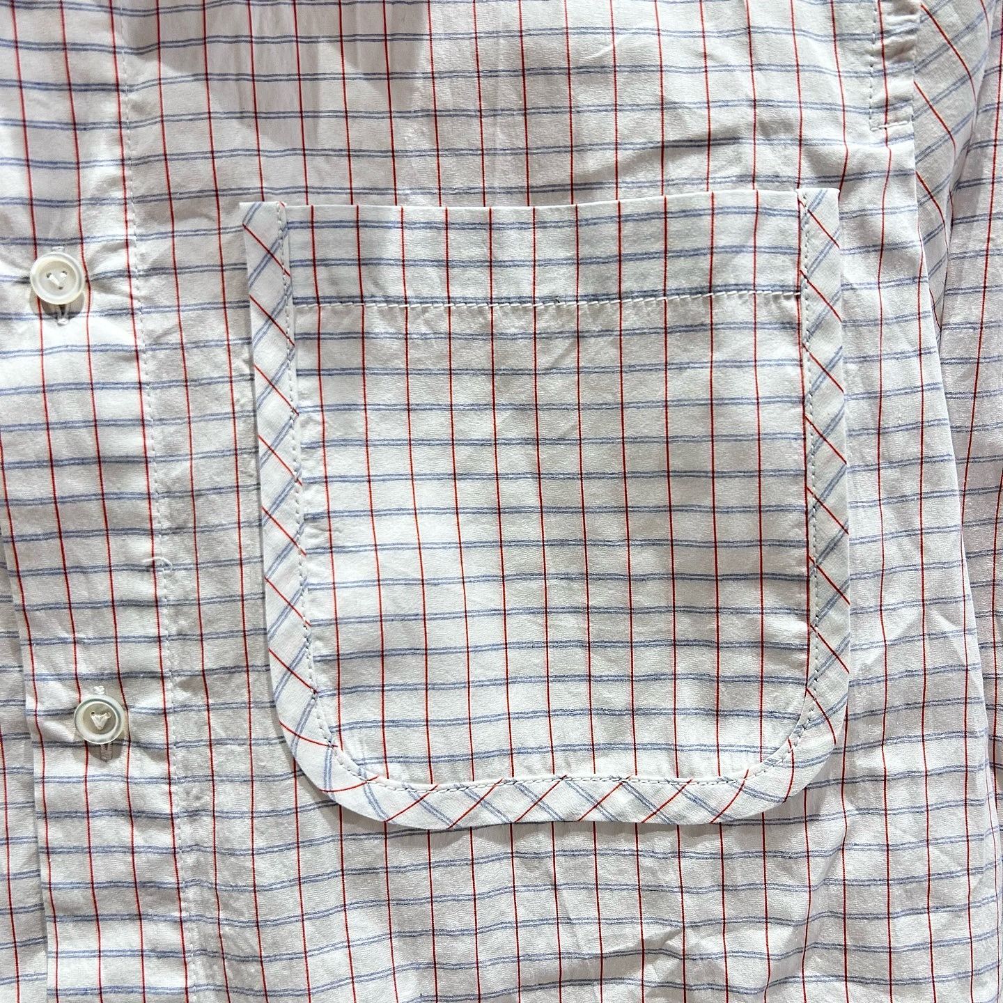 Bottega Veneta Bottega Veneta Plaid Long Sleeve Button Up Shirt Size 36 Size XS / US 0-2 / IT 36-38 - 12 Thumbnail