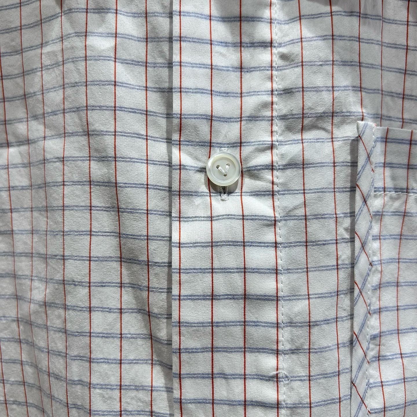 Bottega Veneta Bottega Veneta Plaid Long Sleeve Button Up Shirt Size 36 Size XS / US 0-2 / IT 36-38 - 20 Thumbnail