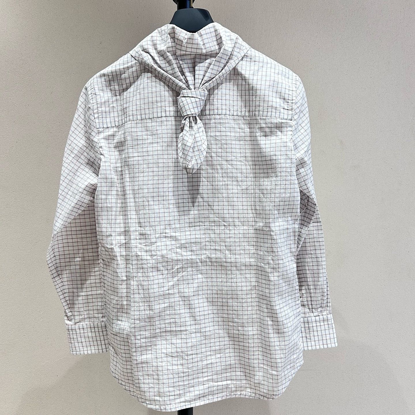 Bottega Veneta Bottega Veneta Plaid Long Sleeve Button Up Shirt Size 36 Size XS / US 0-2 / IT 36-38 - 2 Thumbnail