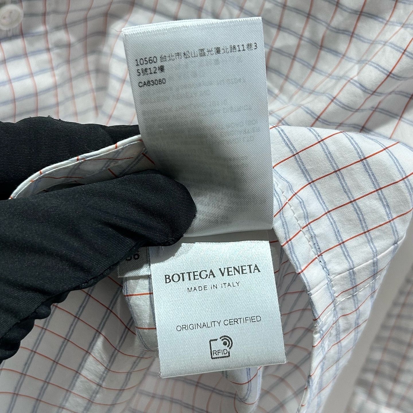Bottega Veneta Bottega Veneta Plaid Long Sleeve Button Up Shirt Size 36 Size XS / US 0-2 / IT 36-38 - 18 Thumbnail