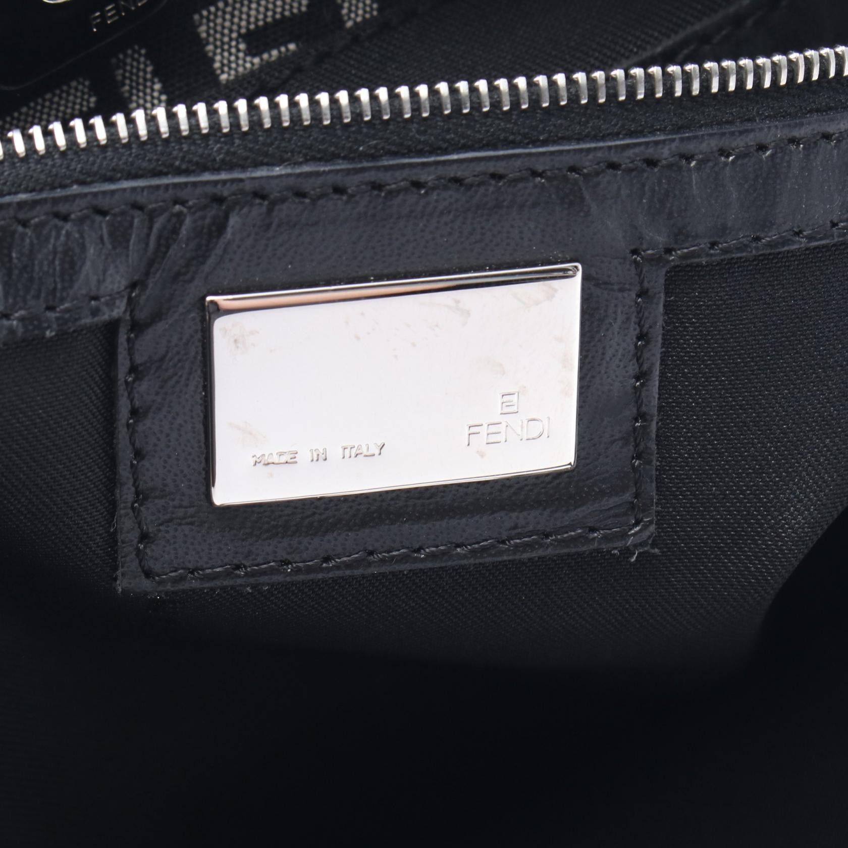 Fendi Fendi FENDI Zucca Canvas Leather Tote Bag Textile Tote Bag DUTY FREE for USA Size ONE SIZE - 4 Thumbnail