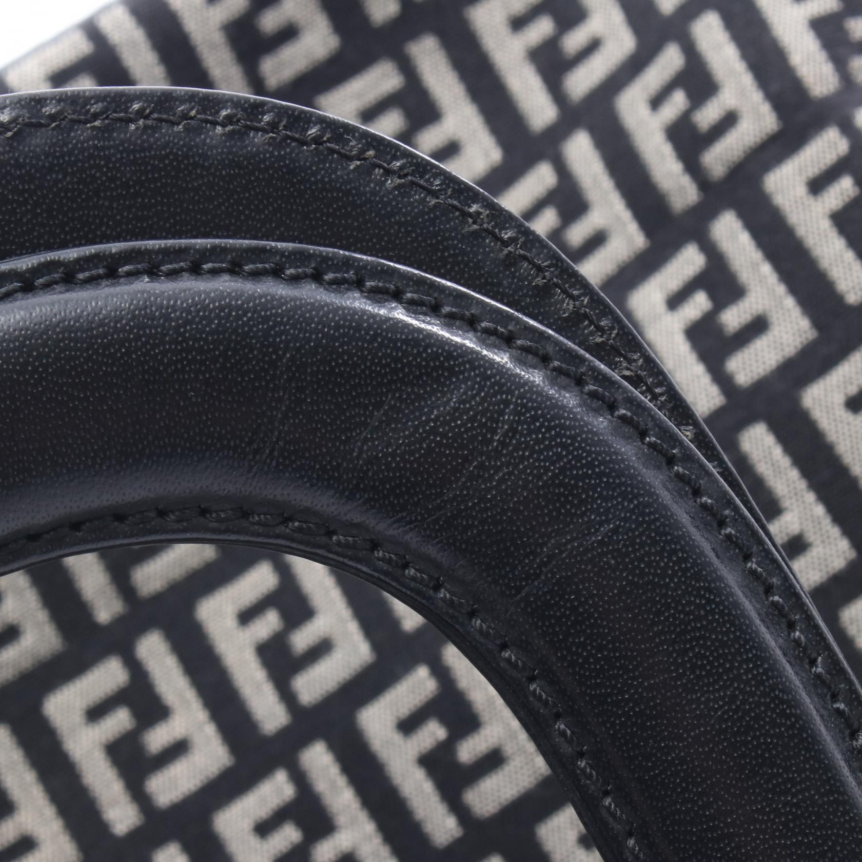 Fendi Fendi FENDI Zucca Canvas Leather Tote Bag Textile Tote Bag DUTY FREE for USA Size ONE SIZE - 5 Thumbnail