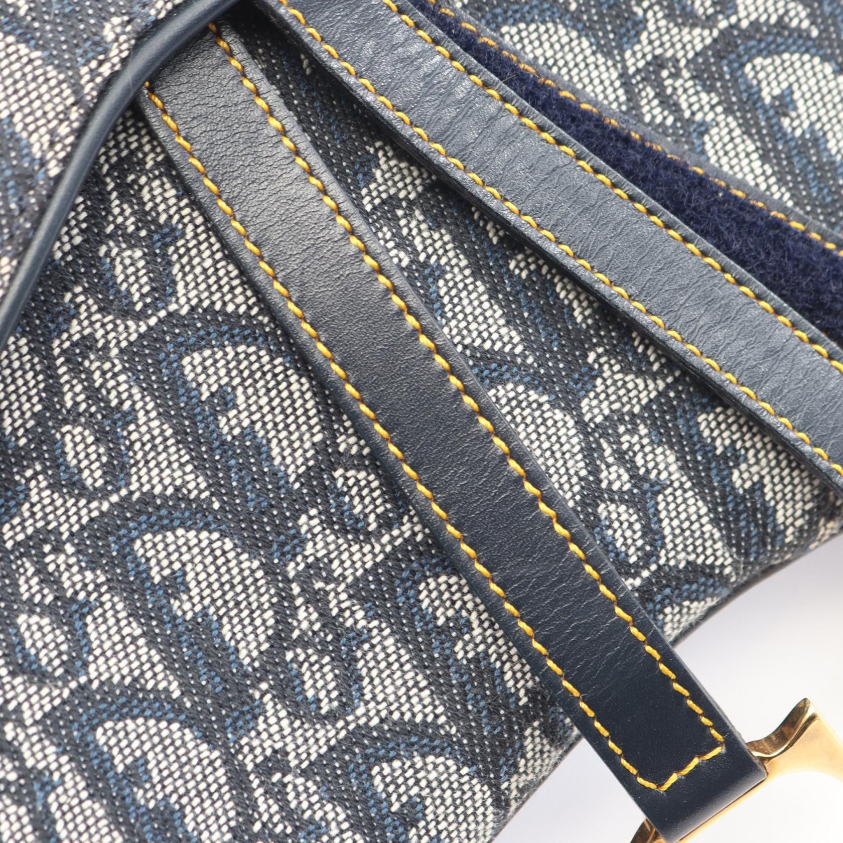 Dior Dior Christian Dior Trotter Canvas Leather Handbag Leather Handbag DUTY FREE for USA Size ONE SIZE - 9 Thumbnail