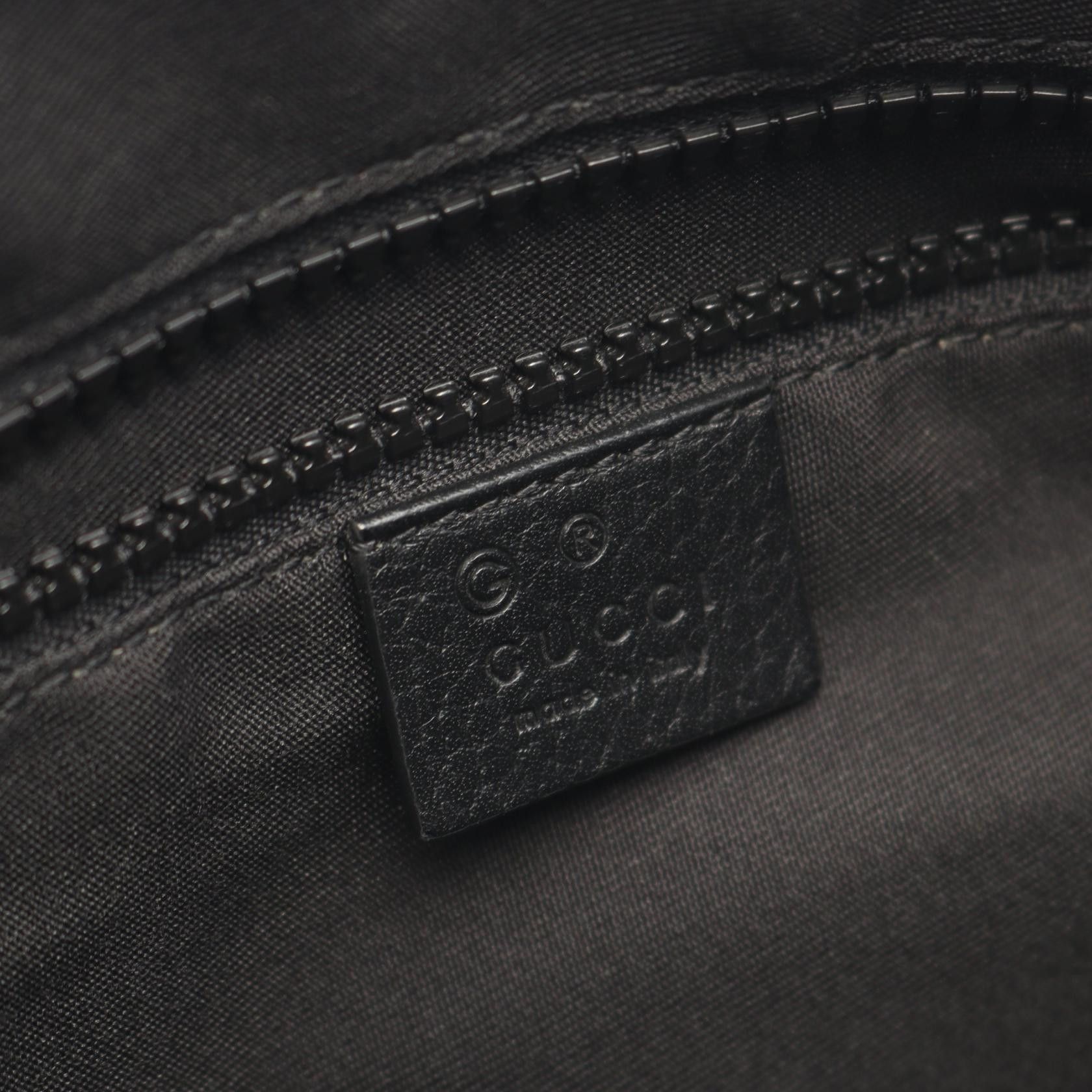 Gucci Gucci Gucci GG Nylon Canvas Leather Shoulder Bag Leather Shoulder Bag 449185 DUTY FREE for USA Size ONE SIZE - 4 Thumbnail
