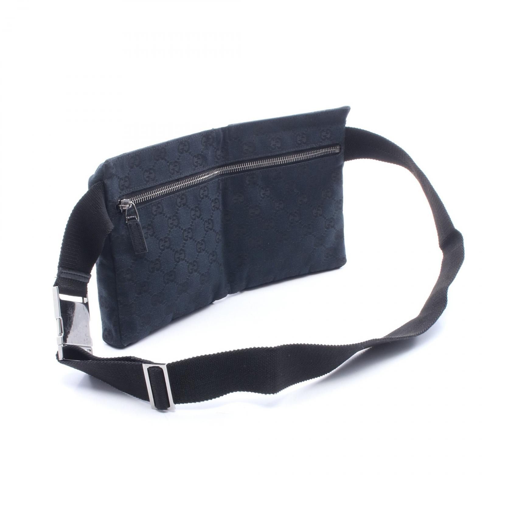 Gucci Gucci Gucci GG Canvas Waist Bag Textile Belt Bag 28566 DUTY FREE for USA Size ONE SIZE - 2 Thumbnail