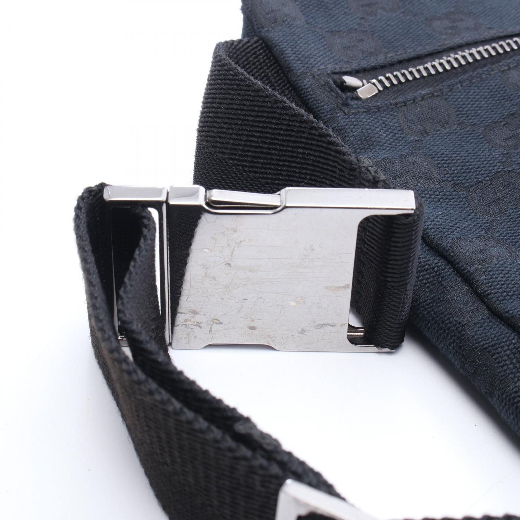 Gucci Gucci Gucci GG Canvas Waist Bag Textile Belt Bag 28566 DUTY FREE for USA Size ONE SIZE - 7 Thumbnail