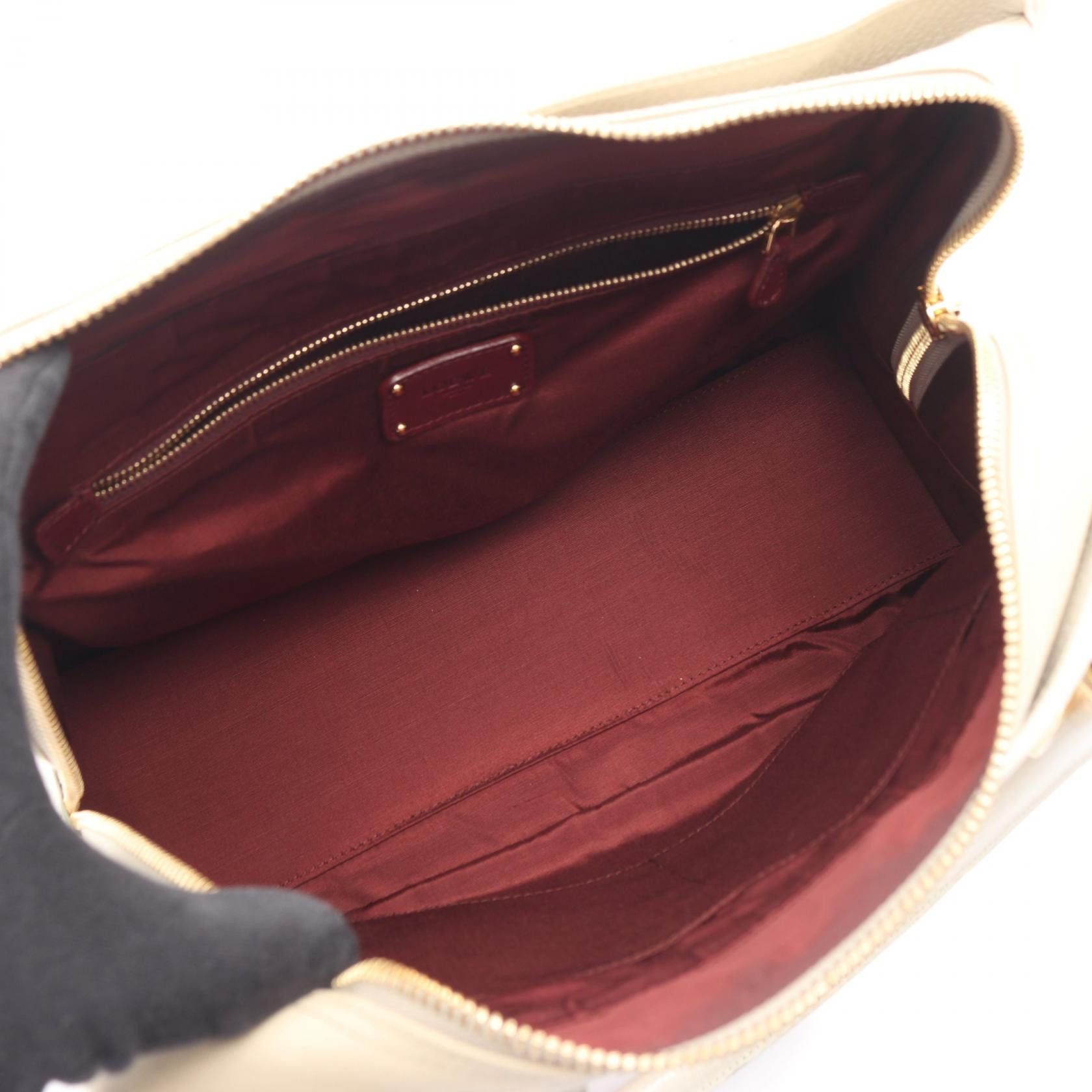 Loewe Loewe Loewe Amazona 36 Canvas Leather Handbag Textile Handbag DUTY FREE for USA Size ONE SIZE - 3 Thumbnail