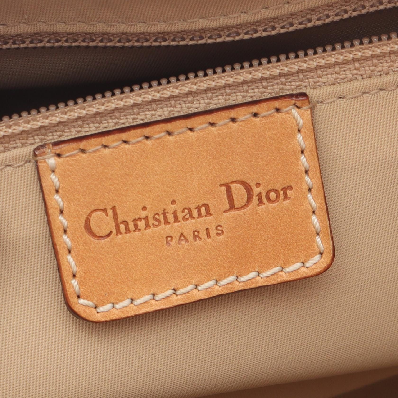 Dior Dior Dior Street Chic Trotter Canvas Leather Handbag Leather Handbag DUTY FREE for USA Size ONE SIZE - 4 Thumbnail