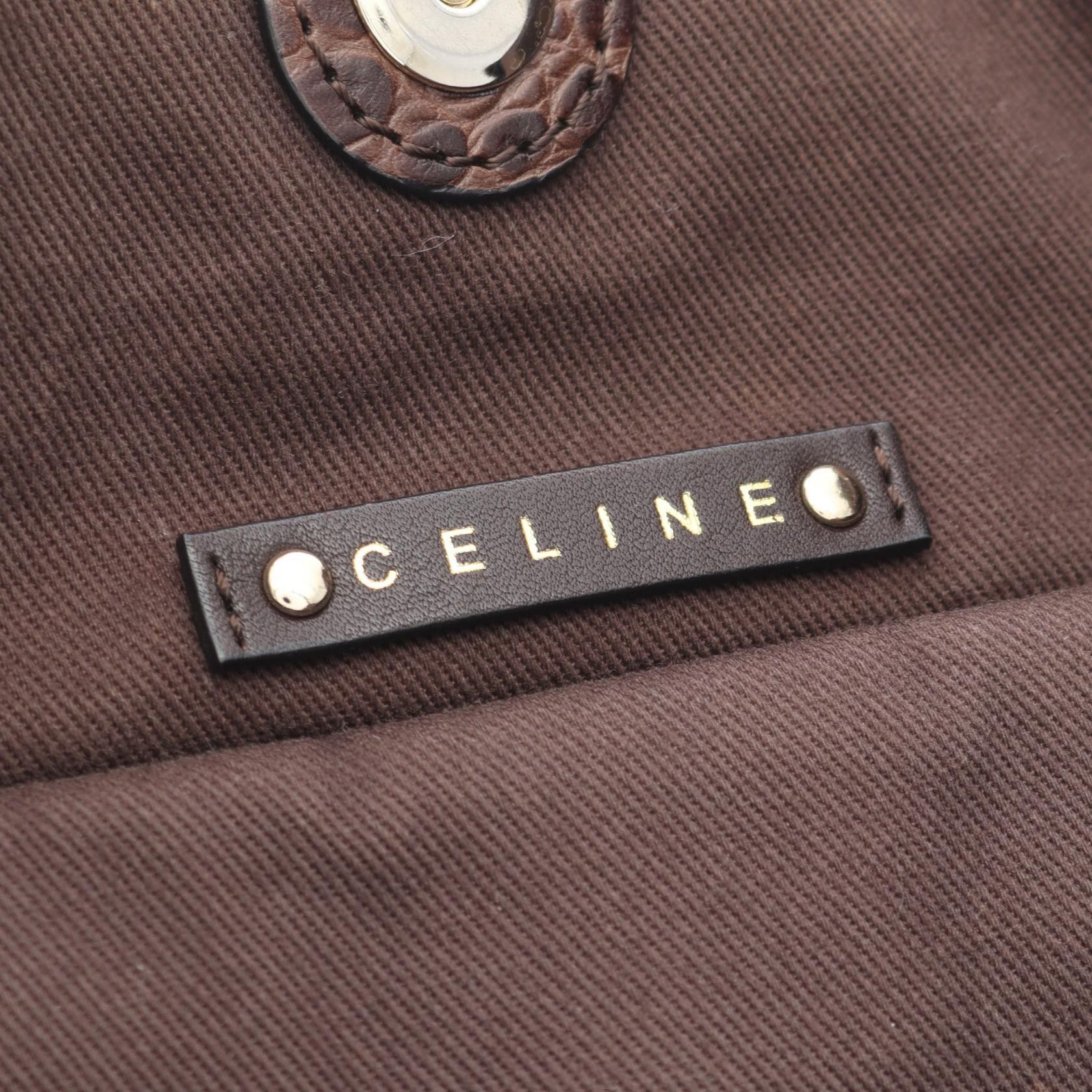 Celine Celine CELINE Bittersweet Macadamus Leather Handbag Leather Handbag DUTY FREE for USA Size ONE SIZE - 4 Thumbnail