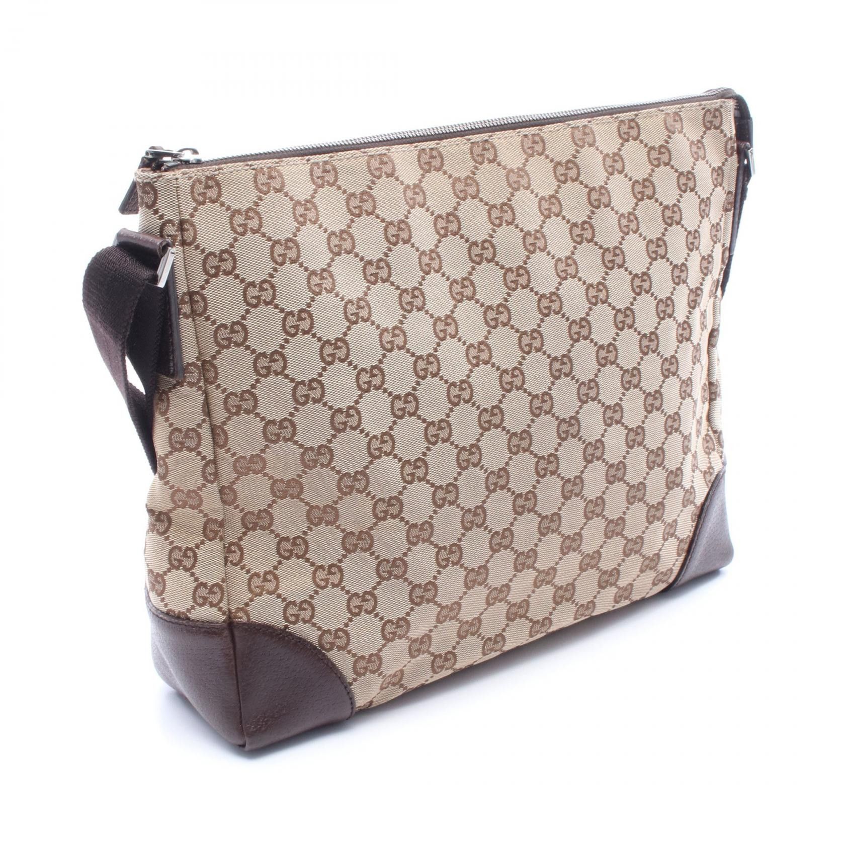 Gucci Gucci Gucci GG Canvas Shoulder Bag Textile Shoulder Bag 110054 DUTY FREE for USA Size ONE SIZE - 2 Thumbnail
