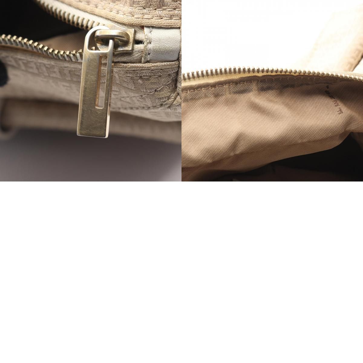 Fendi Fendi Fendi MicroFF Canvas Leather Shoulder Bag Leather Shoulder Bag DUTY FREE for USA Size ONE SIZE - 10 Thumbnail