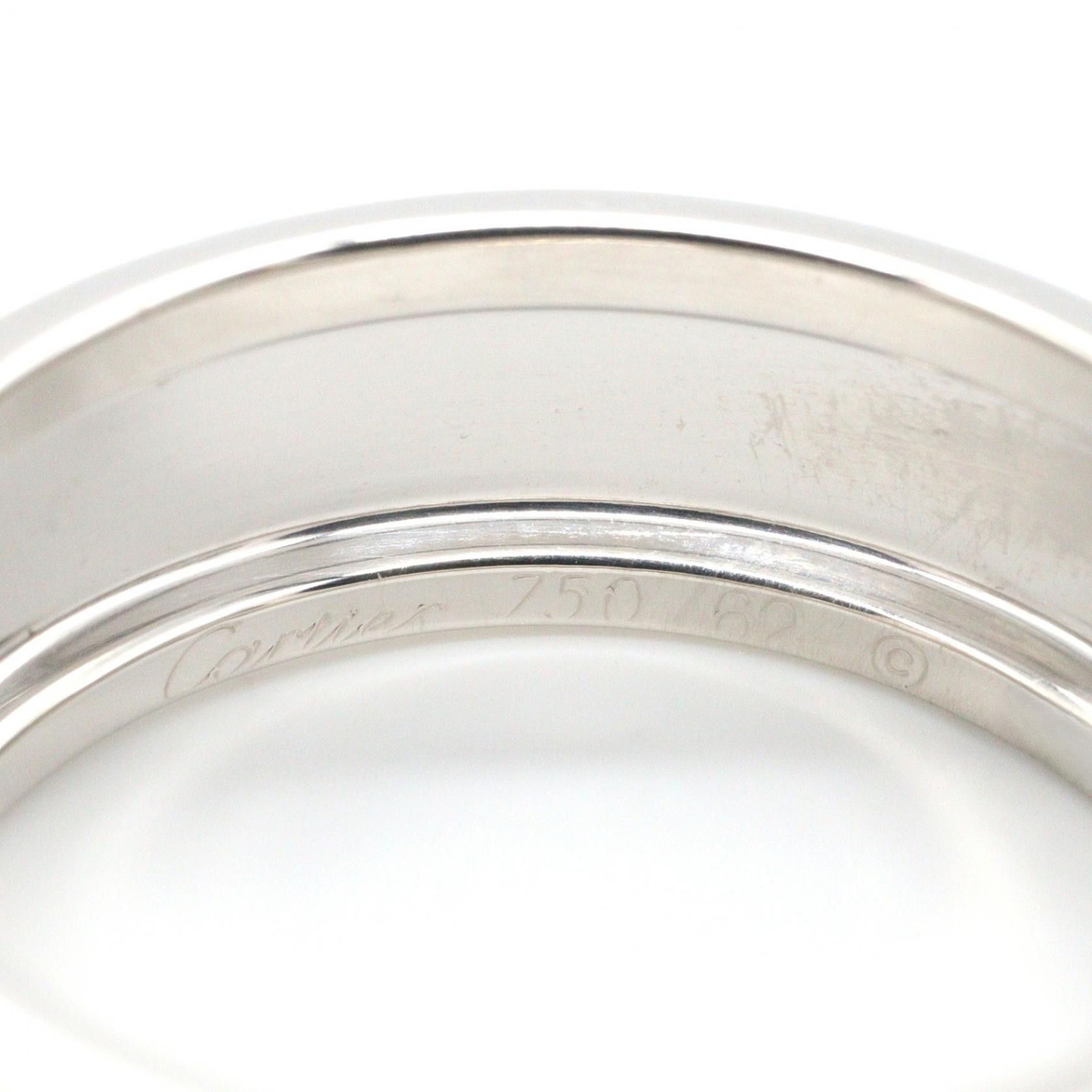 Cartier Cartier Cartier Happy Birthday Au750 White Gold Ring Size 21 Precious Metal Ring DUTY FREE for USA Size ONE SIZE - 4 Thumbnail