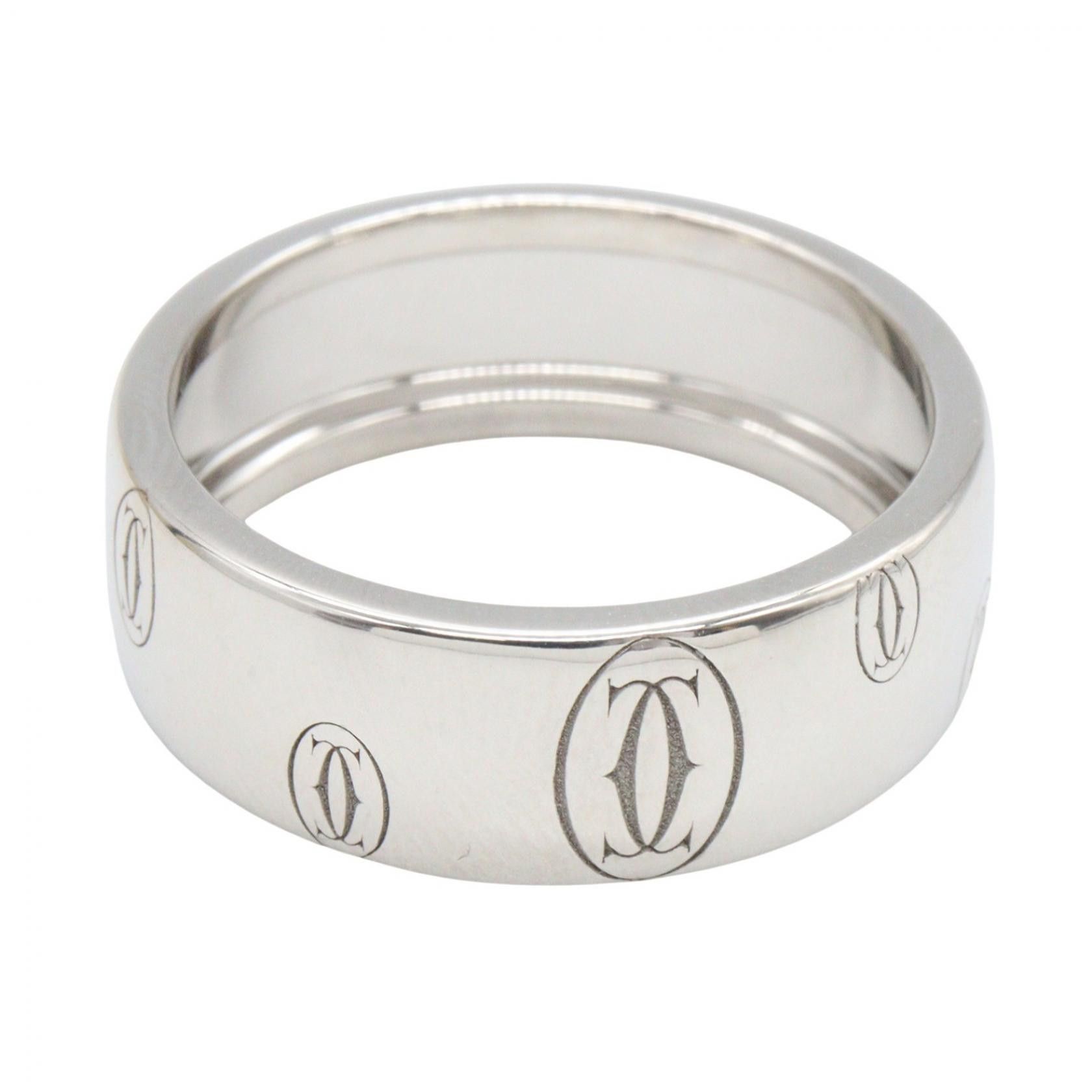 Cartier Cartier Cartier Happy Birthday Au750 White Gold Ring Size 21 Precious Metal Ring DUTY FREE for USA Size ONE SIZE - 2 Thumbnail