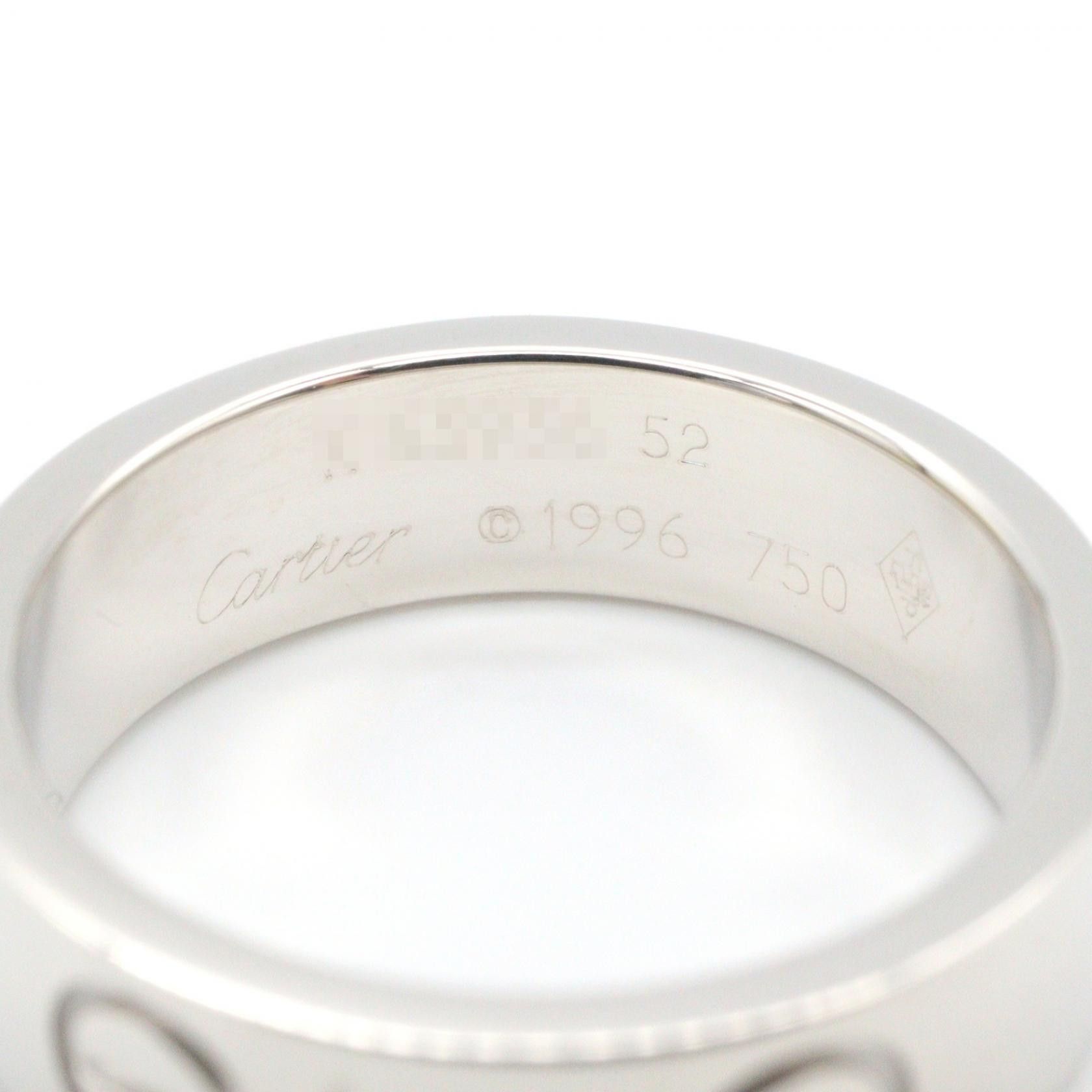 Cartier Cartier Cartier Love Au750 White Gold Ring Size 52 Precious Metal Ring DUTY FREE for USA Size ONE SIZE - 3 Thumbnail