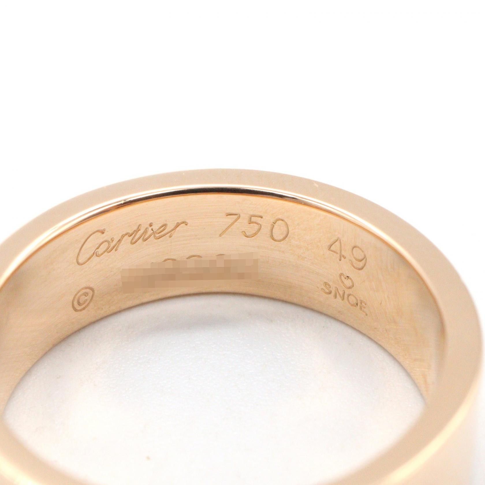 Cartier Cartier Cartier Love Au750 Ring Size 49 Precious Metal Ring B4084800 DUTY FREE for USA Size ONE SIZE - 3 Thumbnail