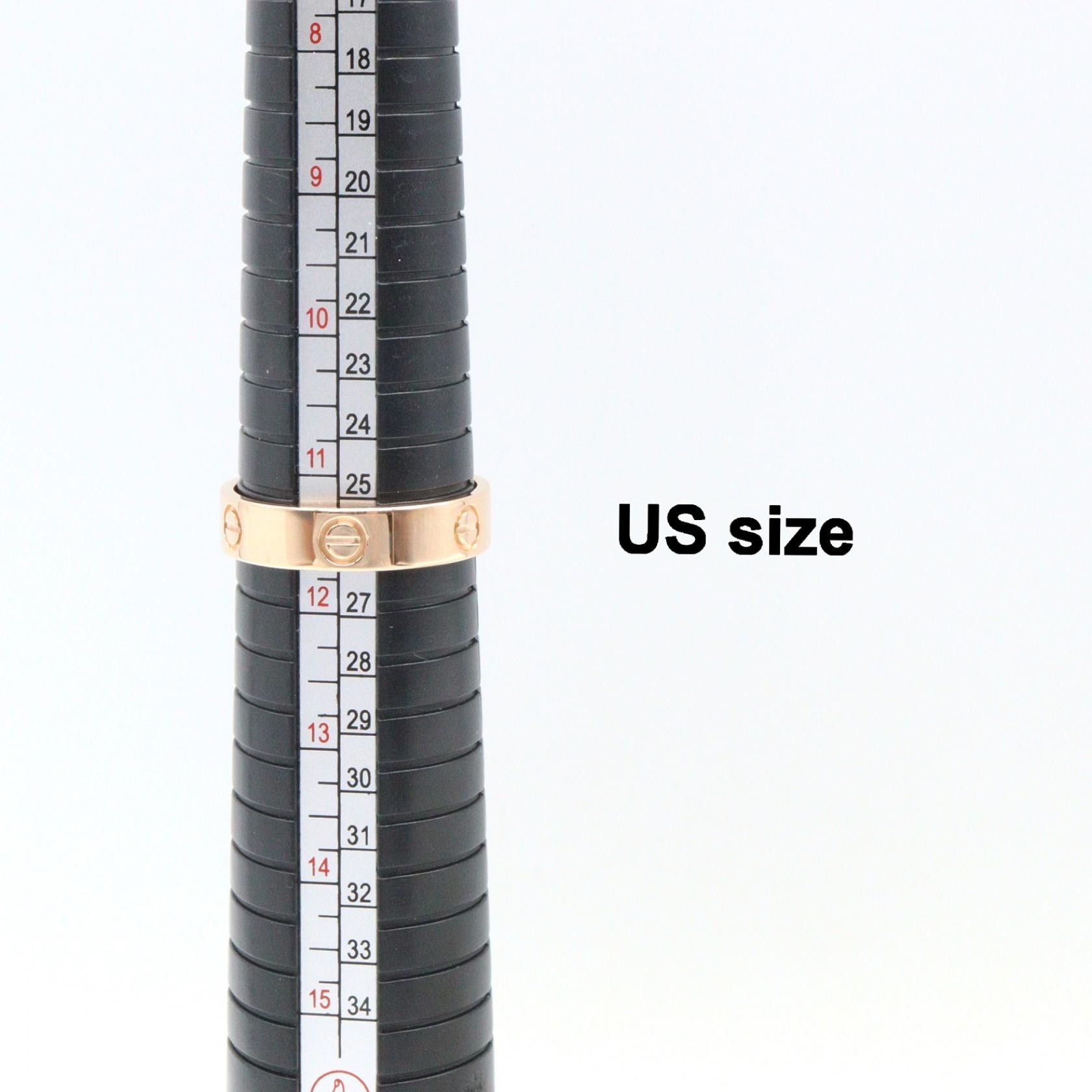 Cartier Cartier Cartier Love Au750 Ring Size 25 Precious Metal Ring DUTY FREE for USA Size ONE SIZE - 5 Thumbnail