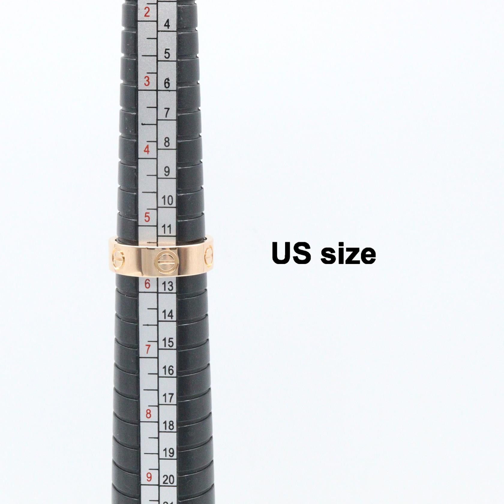 Cartier Cartier Cartier Love Au750 Ring Size 10 Precious Metal Ring DUTY FREE for USA Size ONE SIZE - 5 Thumbnail