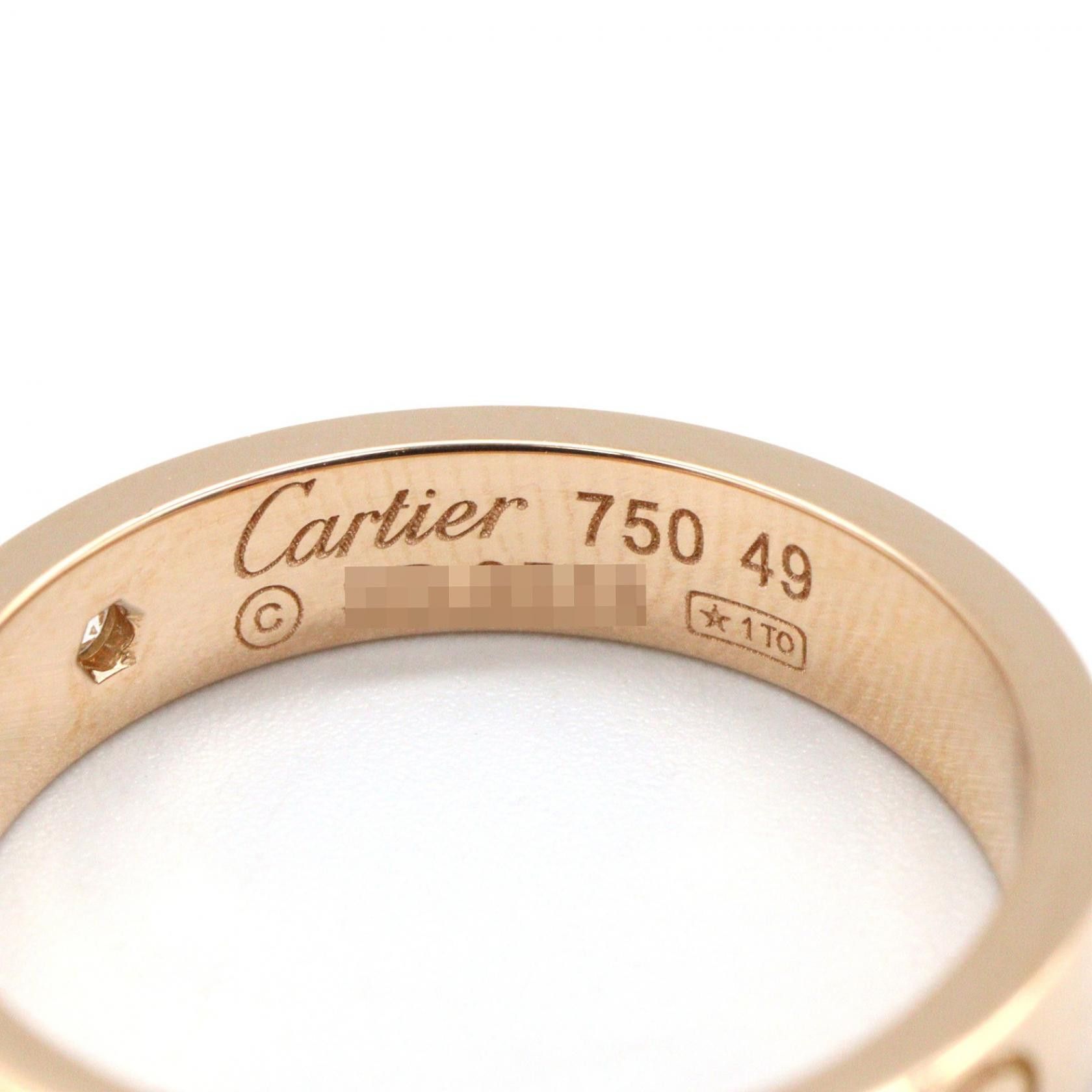 Cartier Cartier Cartier Mini Love Ring Au750 Ring Size 49 Precious Metal Ring B4050700 DUTY FREE for USA Size ONE SIZE - 4 Thumbnail