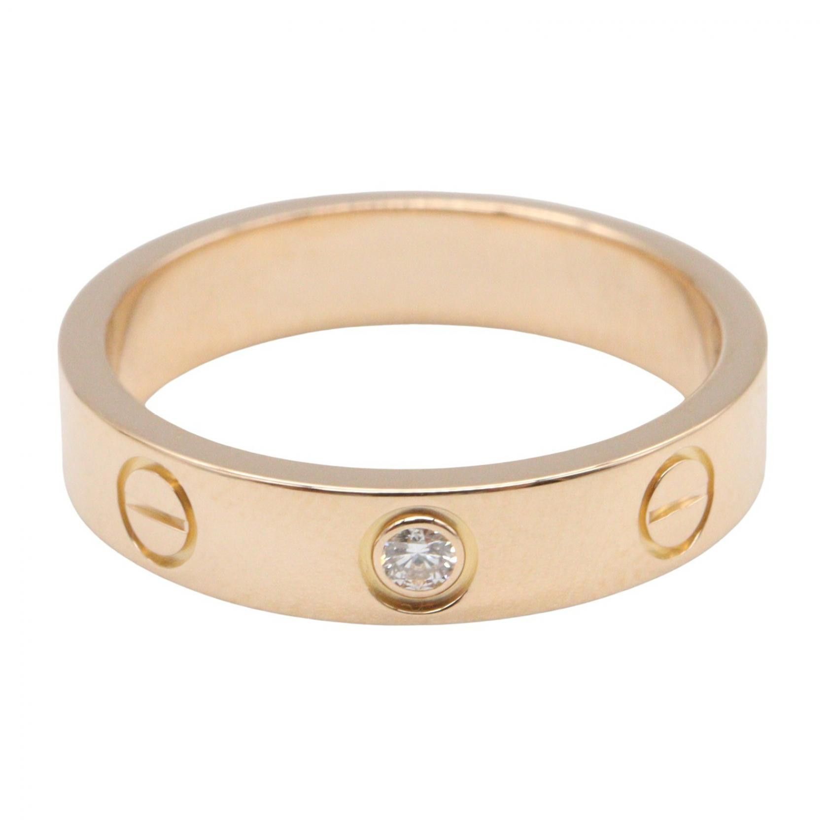 Cartier Cartier Cartier Mini Love Ring Au750 Ring Size 49 Precious Metal Ring B4050700 DUTY FREE for USA Size ONE SIZE - 2 Thumbnail