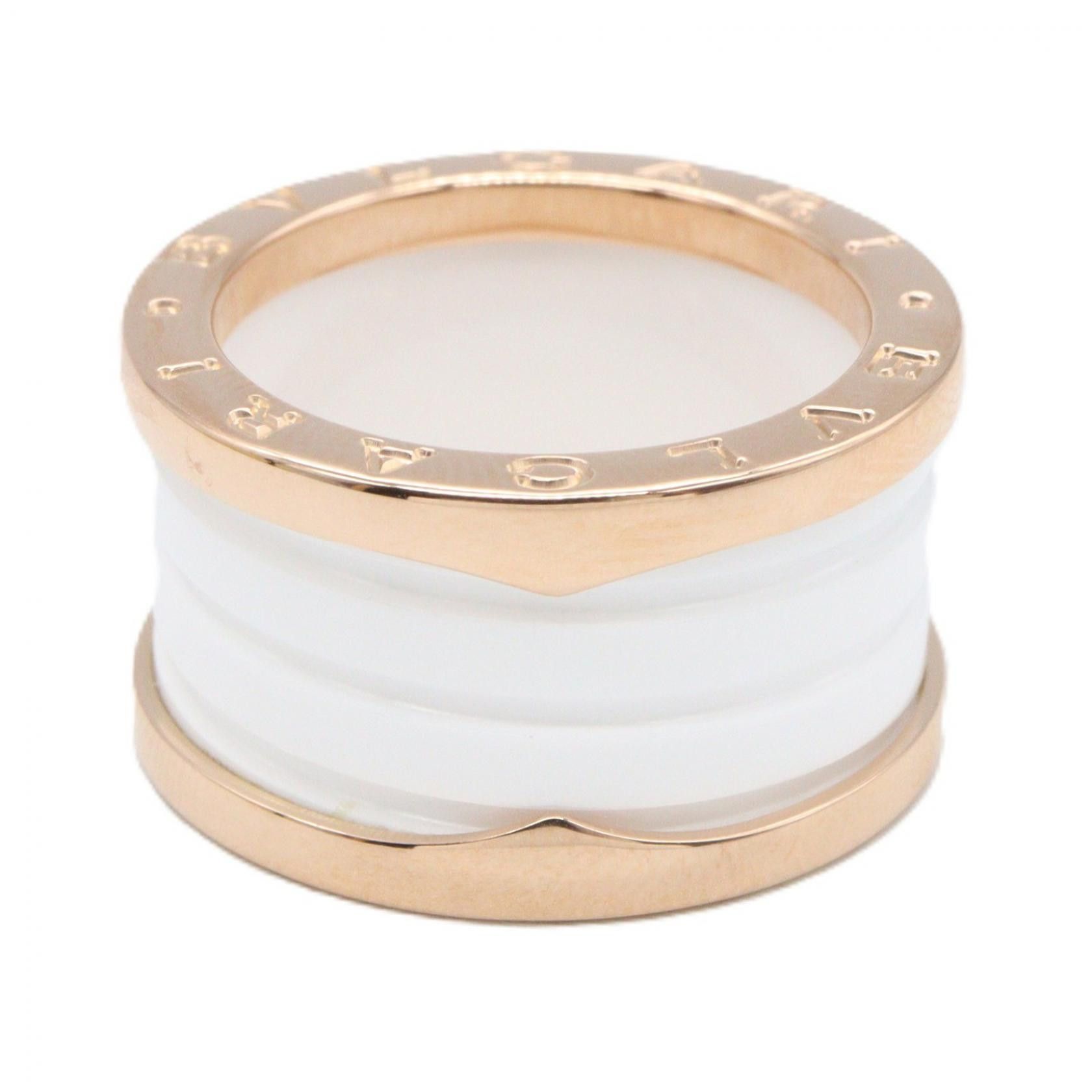 Bvlgari Bvlgari BVLGARI B-zero1 Au750 Ceramic 4 Band Ring Size 52 Precious Metal Ring DUTY FREE for USA Size ONE SIZE - 2 Thumbnail