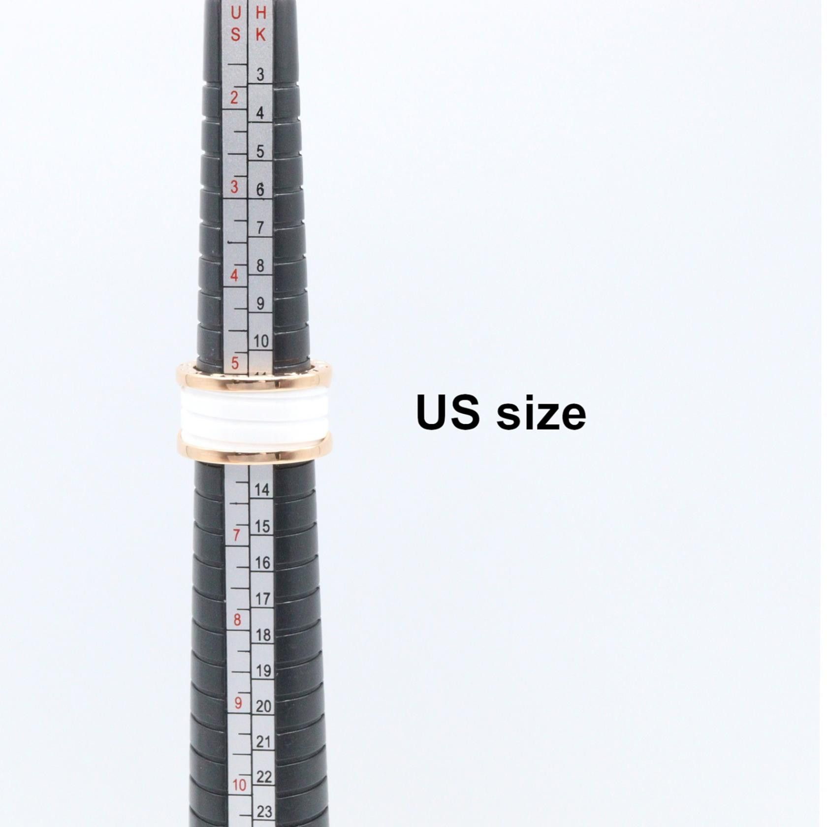 Bvlgari Bvlgari BVLGARI B-zero1 Au750 Ceramic 4 Band Ring Size 52 Precious Metal Ring DUTY FREE for USA Size ONE SIZE - 6 Thumbnail