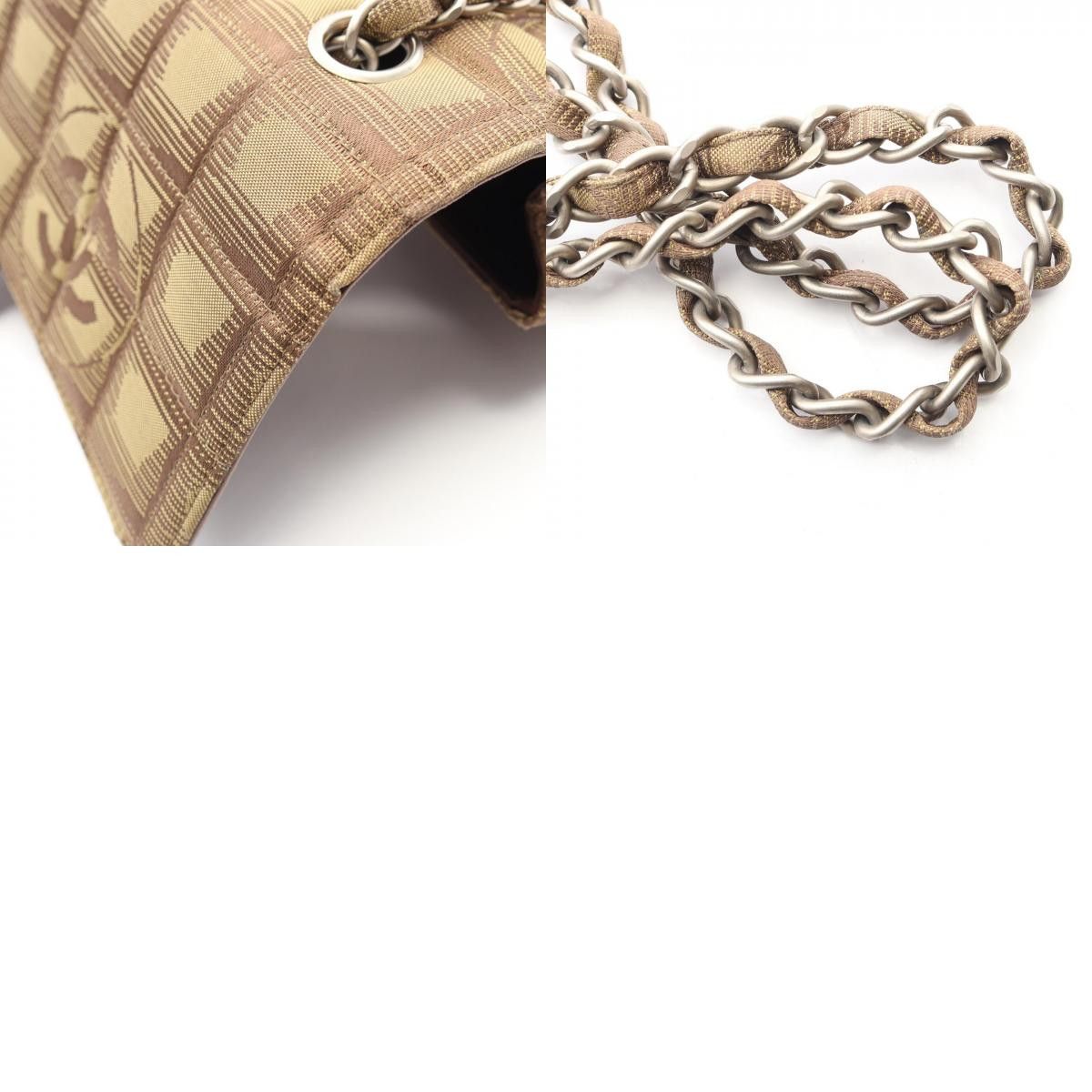 Chanel Chanel Chanel New Travel Line Leather Nylon Canvas Shoulder Bag Textile Shoulder Bag A15285 DUTY FREE for USA Size ONE SIZE - 10 Thumbnail