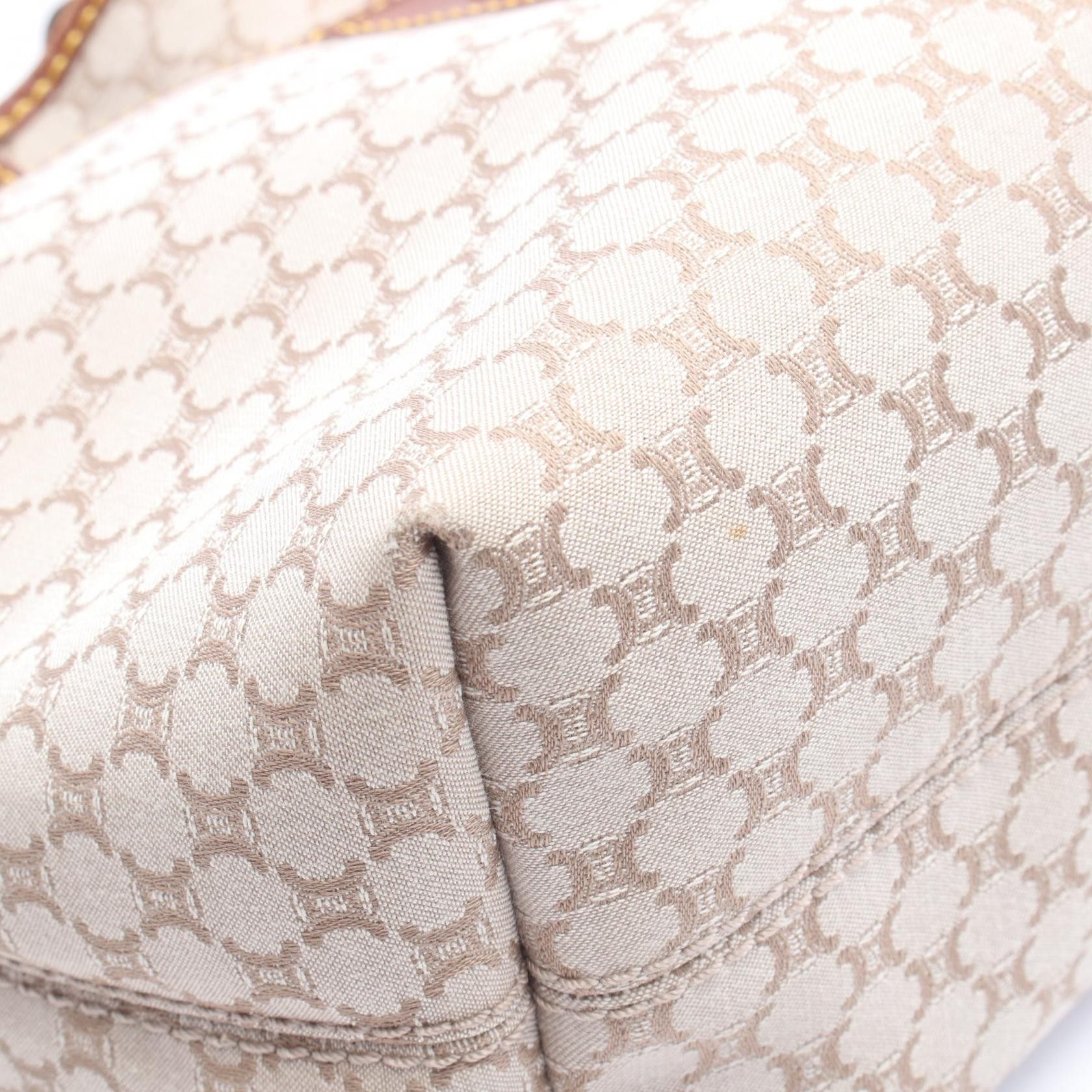 Celine Celine CELINE Canvas Leather Handbag Leather Handbag DUTY FREE for USA Size ONE SIZE - 7 Thumbnail