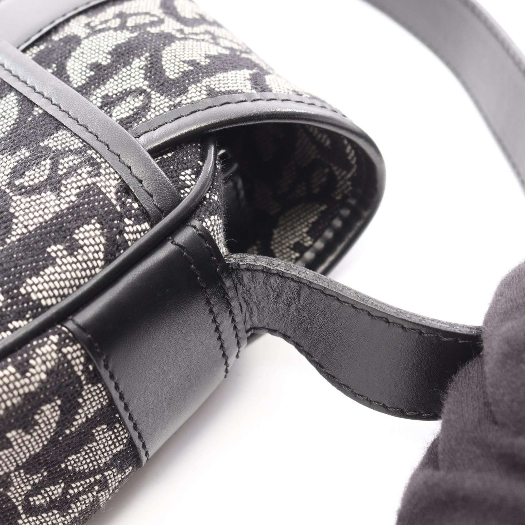 Dior Dior Dior Trotter Canvas Leather Shoulder Bag Textile Shoulder Bag DUTY FREE for USA Size ONE SIZE - 10 Thumbnail