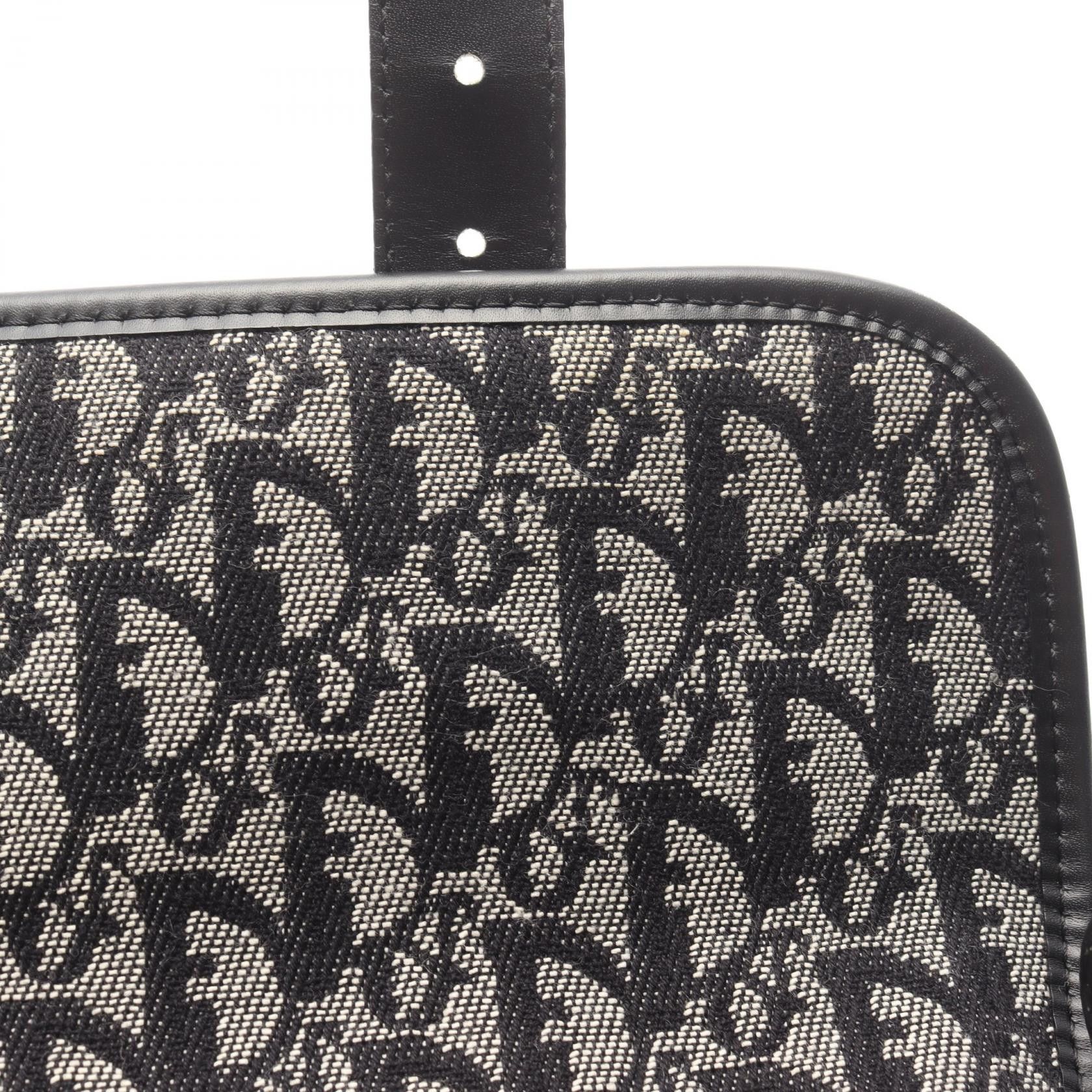 Dior Dior Dior Trotter Canvas Leather Shoulder Bag Textile Shoulder Bag DUTY FREE for USA Size ONE SIZE - 5 Thumbnail