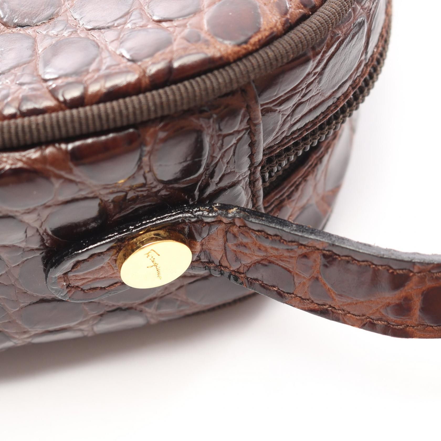 Salvatore Ferragamo Salvatore Ferragamo Salvatore Ferragamo Vara Ribbon Leather Shoulder Bag Leather Shoulder Bag DUTY FREE for USA Size ONE SIZE - 8 Thumbnail