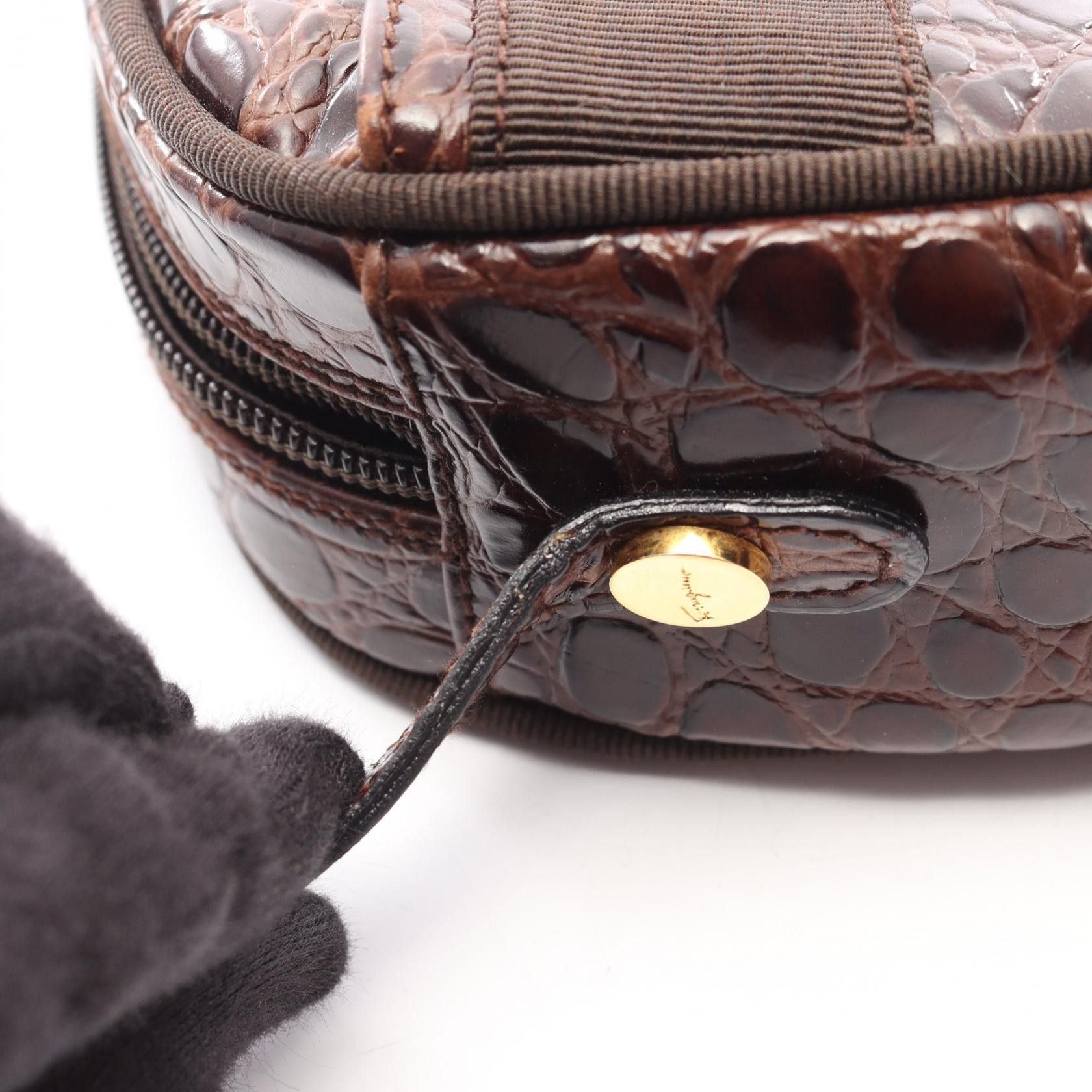 Salvatore Ferragamo Salvatore Ferragamo Salvatore Ferragamo Vara Ribbon Leather Shoulder Bag Leather Shoulder Bag DUTY FREE for USA Size ONE SIZE - 7 Thumbnail