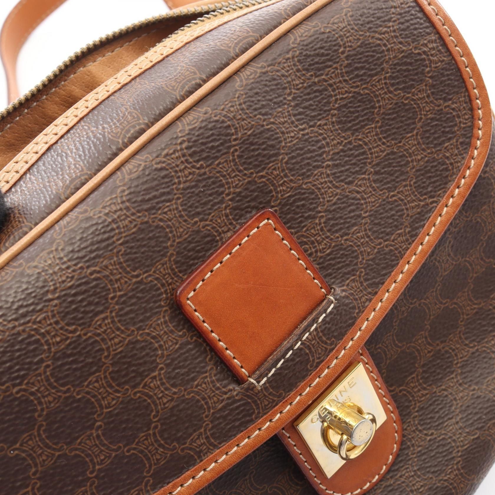 Celine Celine CELINE Macadam Coated Canvas Shoulder Bag Plastic / Synthetic Shoulder Bag DUTY FREE for USA Size ONE SIZE - 7 Thumbnail